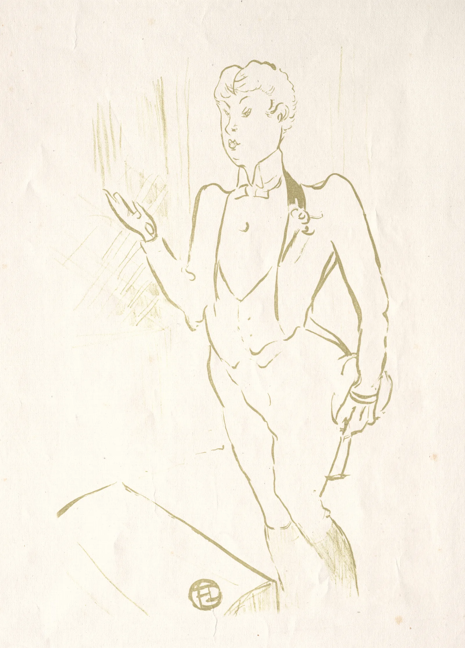 Mary Hamilton Wall Art by Henri de Toulouse-Lautrec - Canvas Print