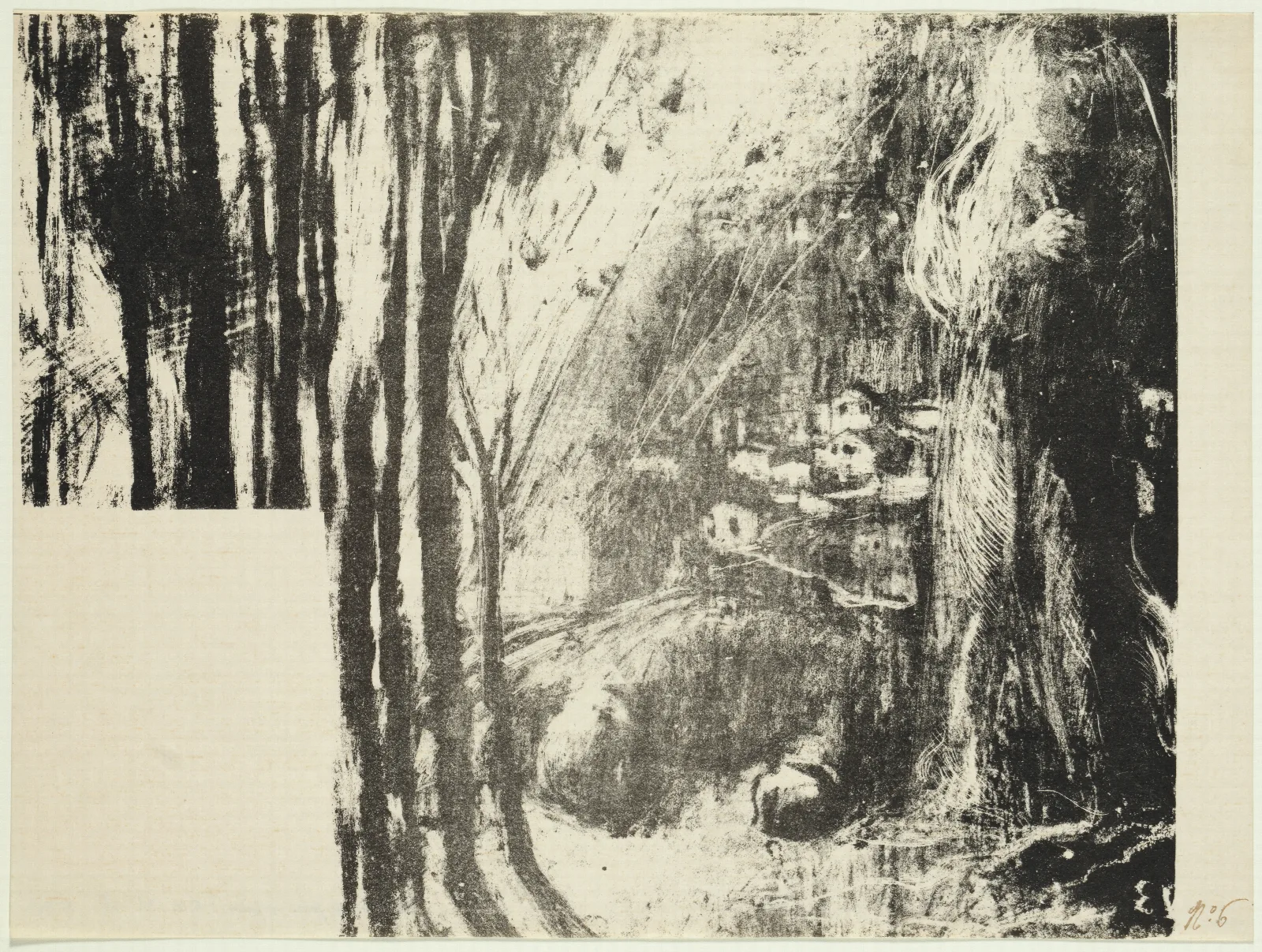 Beyond Human Forces Part 2 2 Wall Art by Édouard Vuillard - Canvas Print