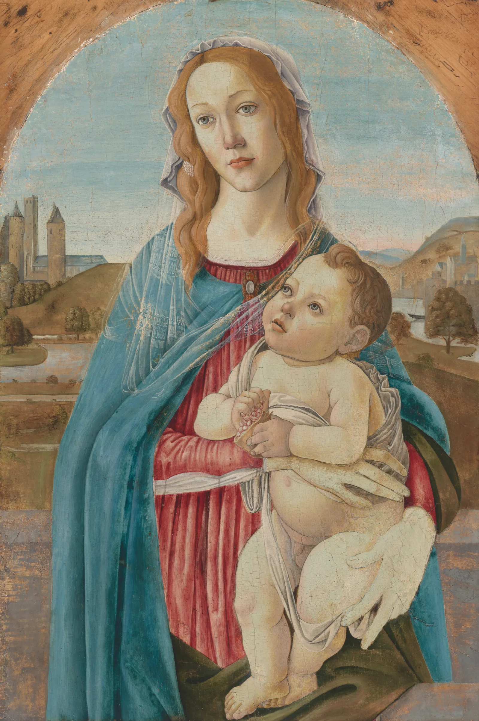 Virgin And Child 8 Wall Art by Sandro Botticelli - Canvas Print