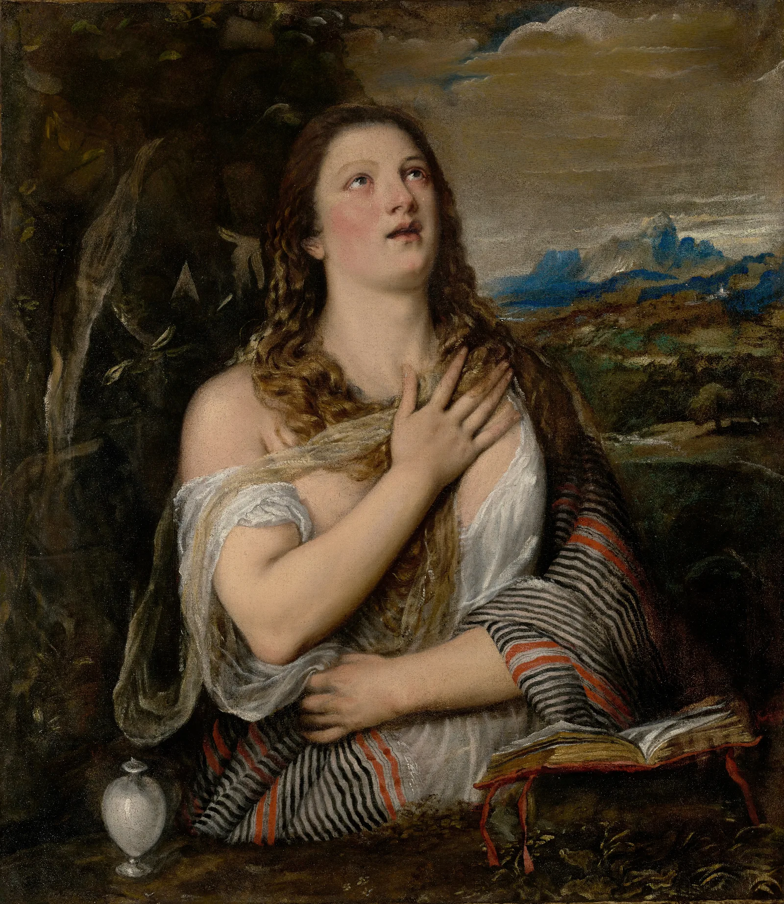 The Penitent Magdalene Wall Art by Titian - Canvas Print