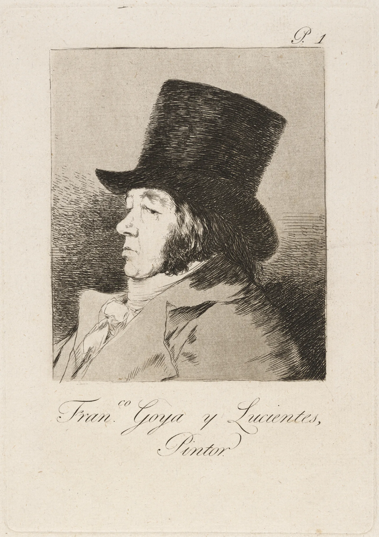 Francisco Goya Y Lucientes Pintor Francisco Goya Y Lucientes Painter Wall Art by Francisco de Goya - Canvas Print