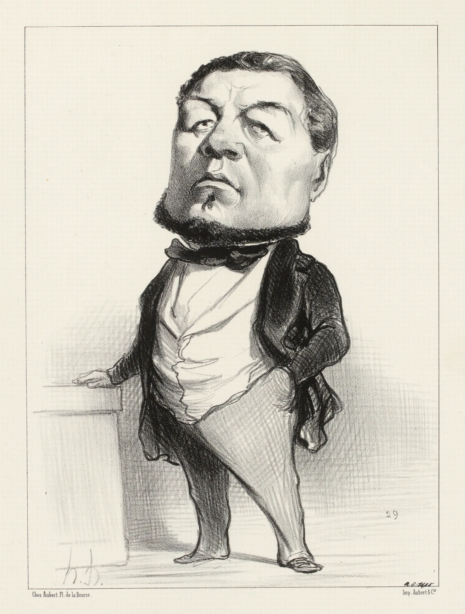 Ducoux Wall Art by Honoré Daumier - Canvas Print