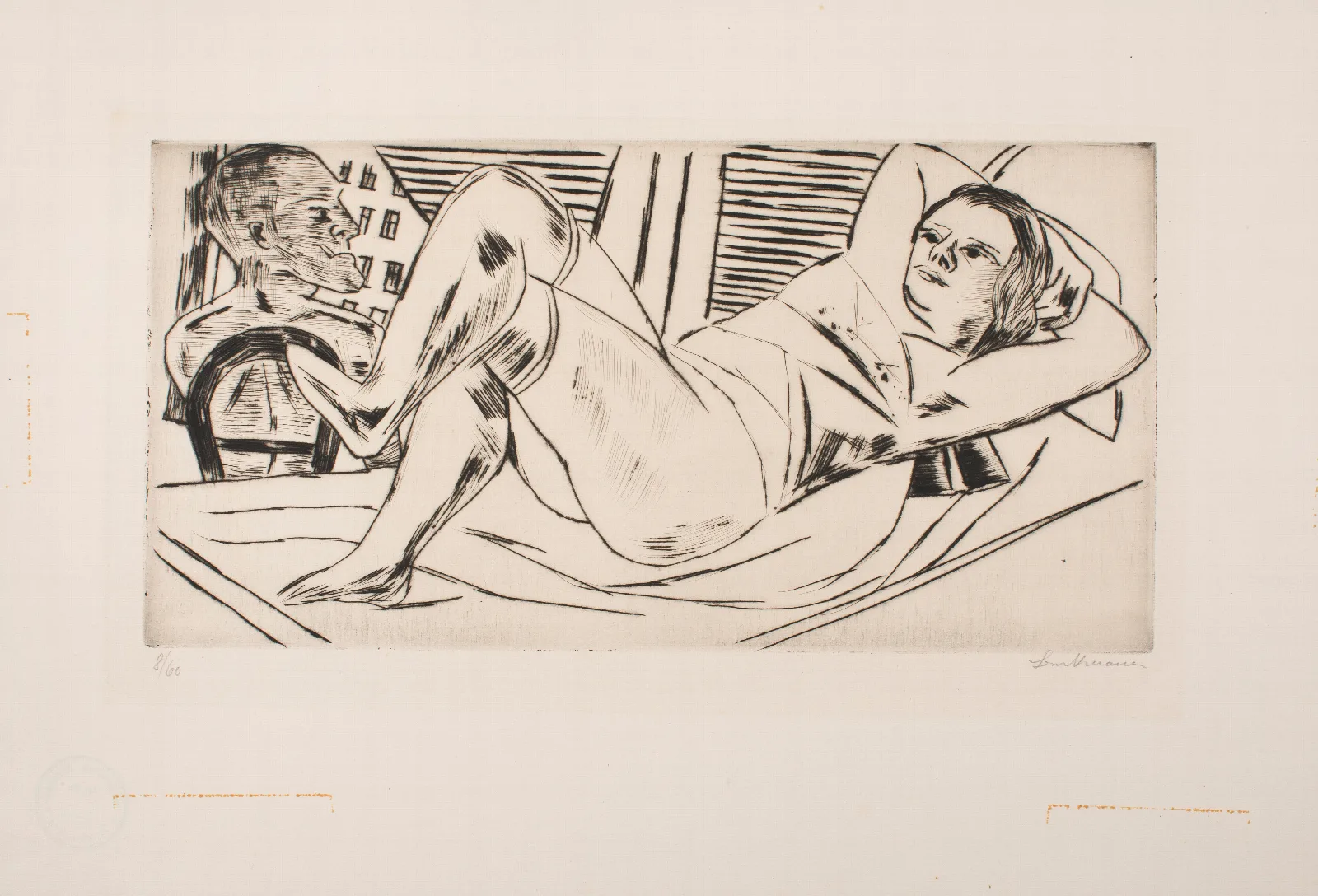 Siesta 4 Wall Art by Max Beckmann - Canvas Print