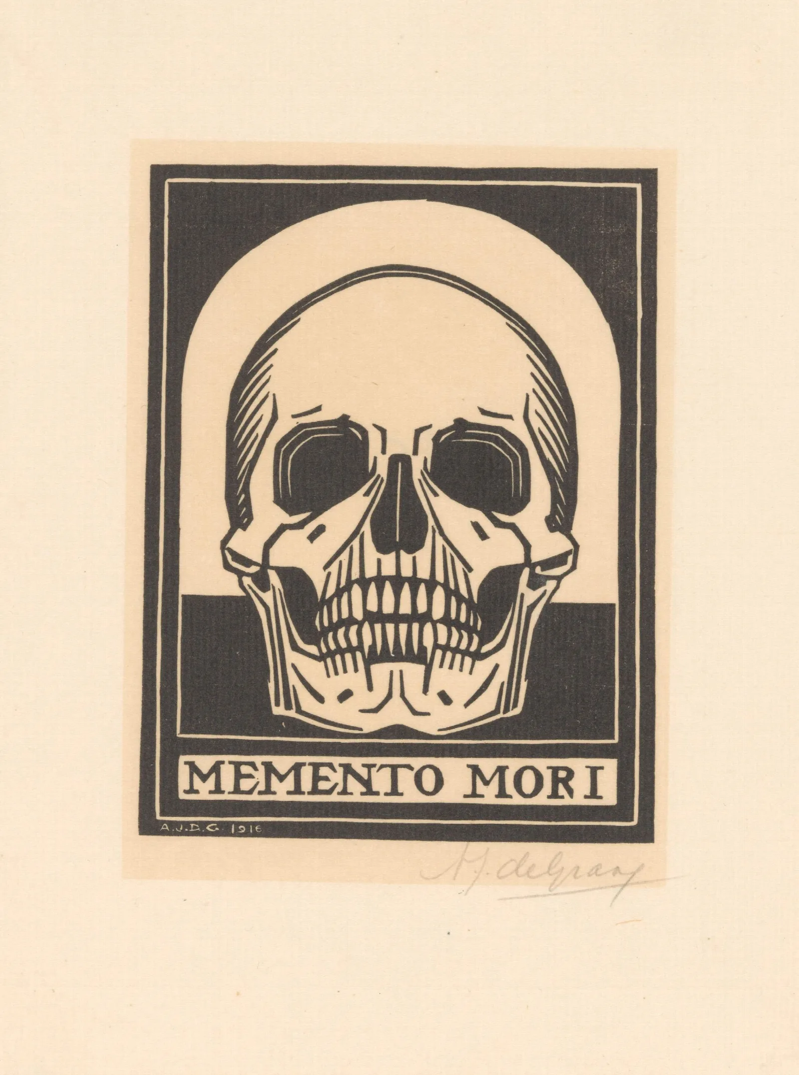 Memento Mori 5 Wall Art by Julie de Graag - Canvas Print