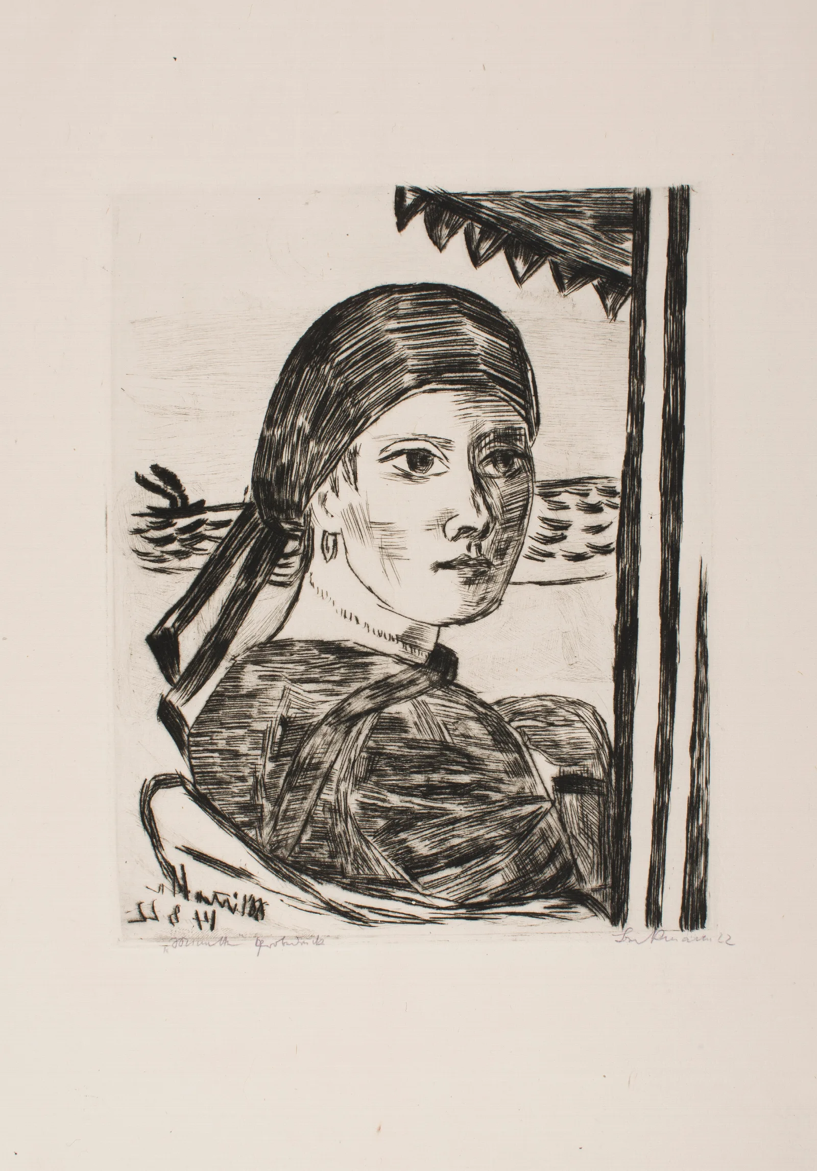 Minette Wall Art by Max Beckmann - Canvas Print