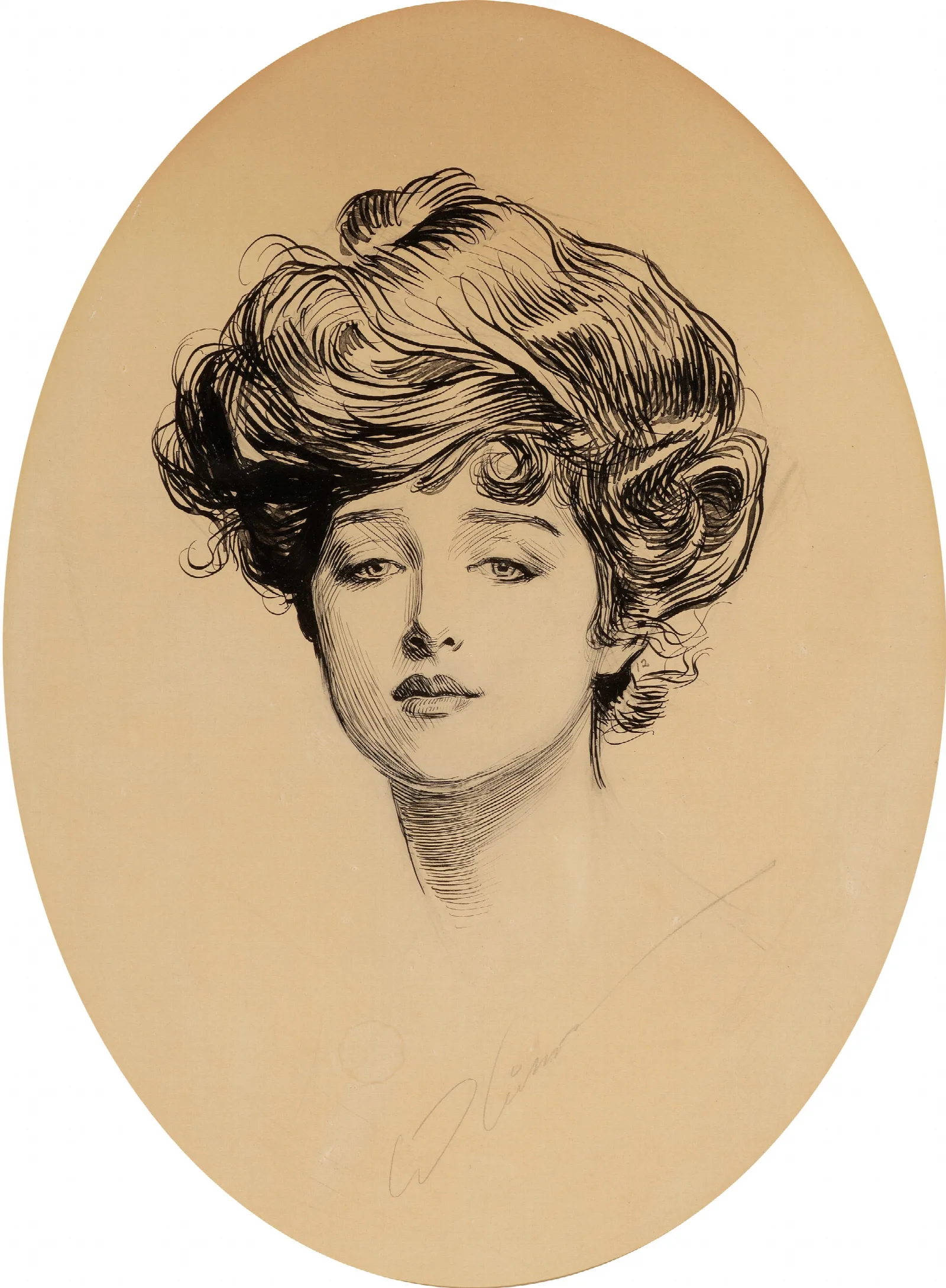 The Gibson Girl Wall Art by Charles Dana Gibson - Canvas Print