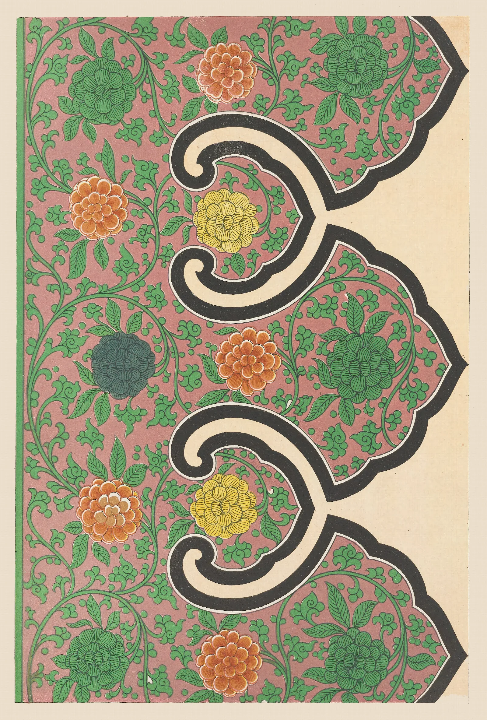 Examples Of Chinese Ornament Pl 13 Wall Art by Owen Jones - Canvas Print