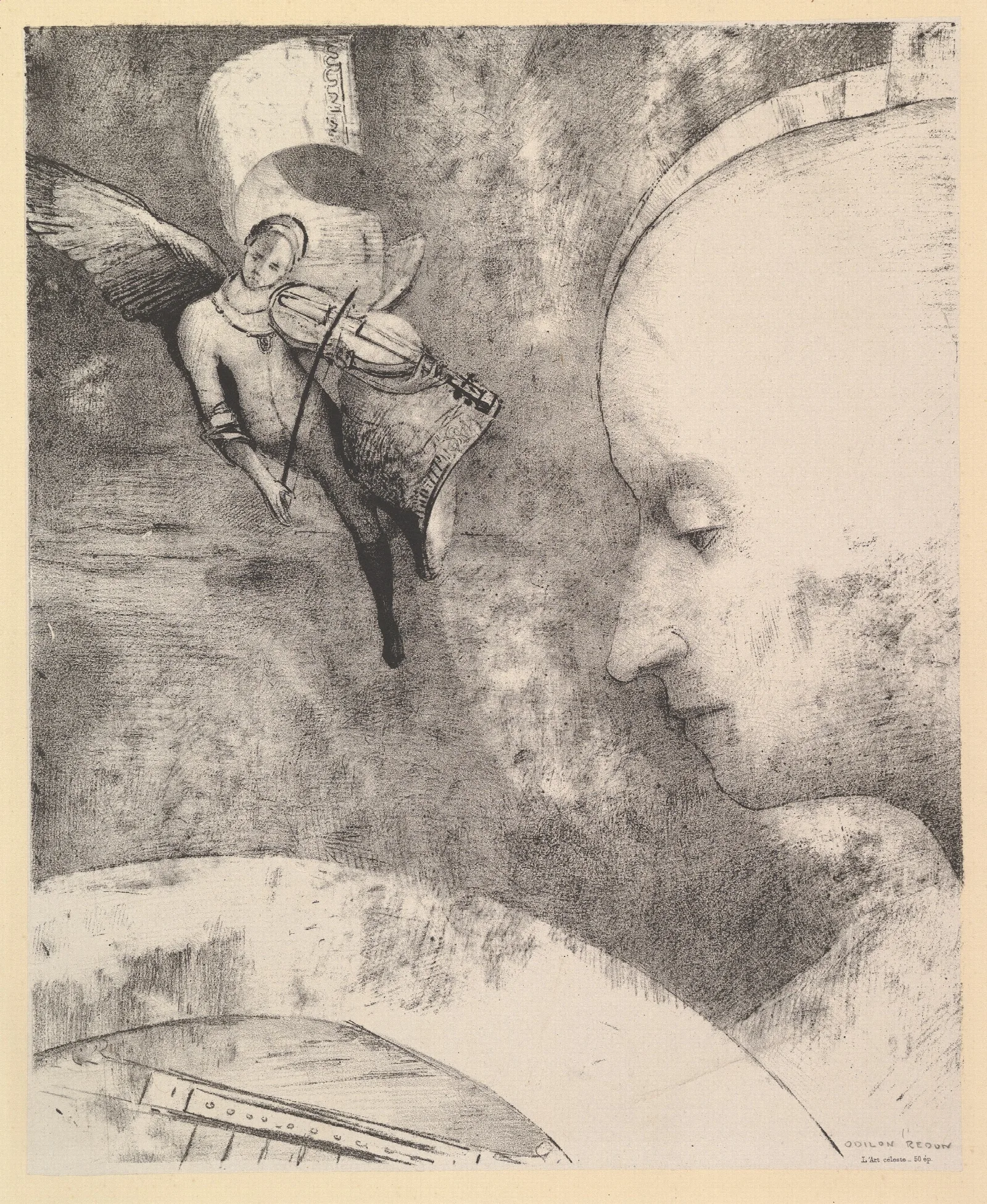 The Celestial Art Wall Art by Odilon Redon - Canvas Print