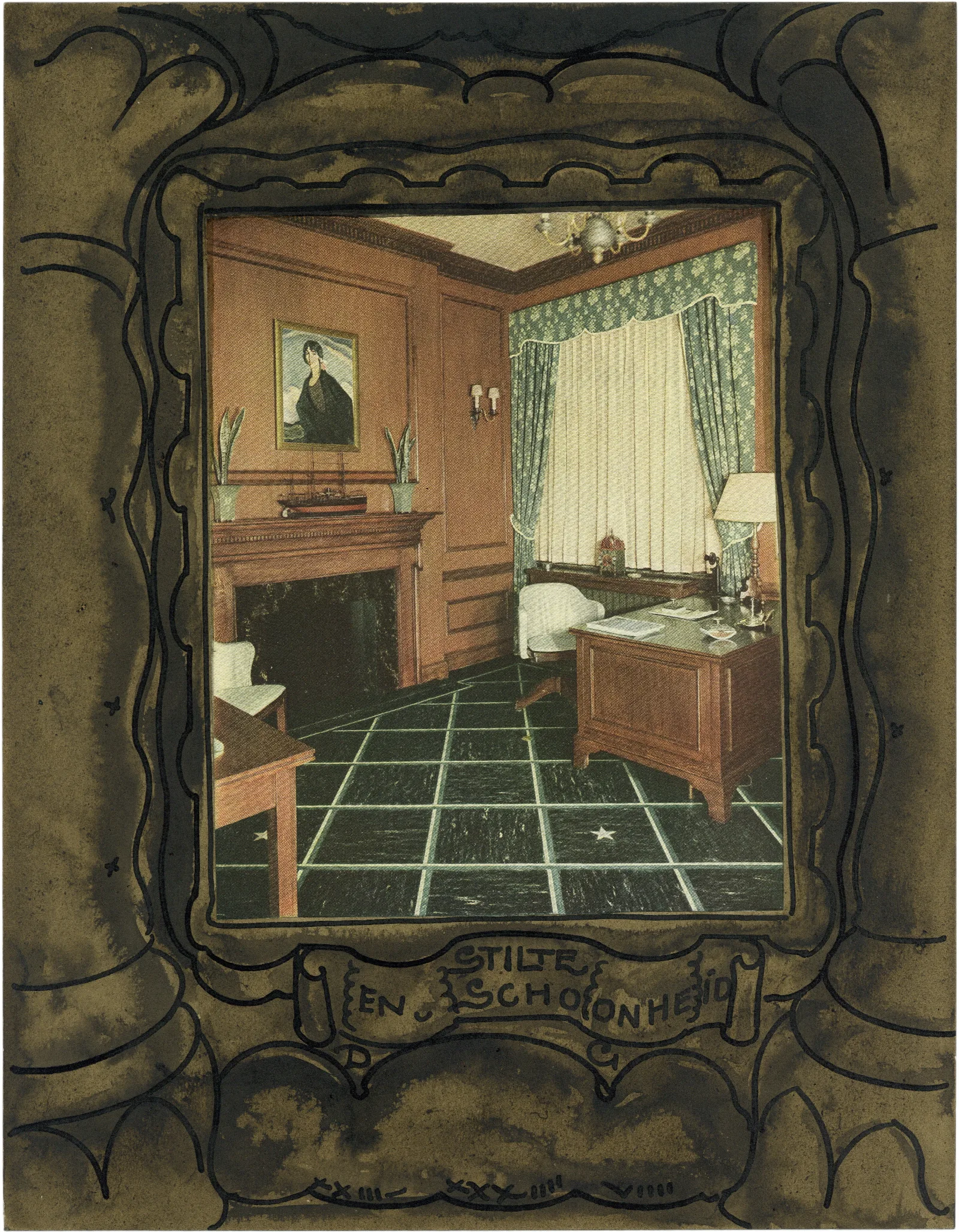 Interieur 16 Wall Art by Alfred Ost - Canvas Print