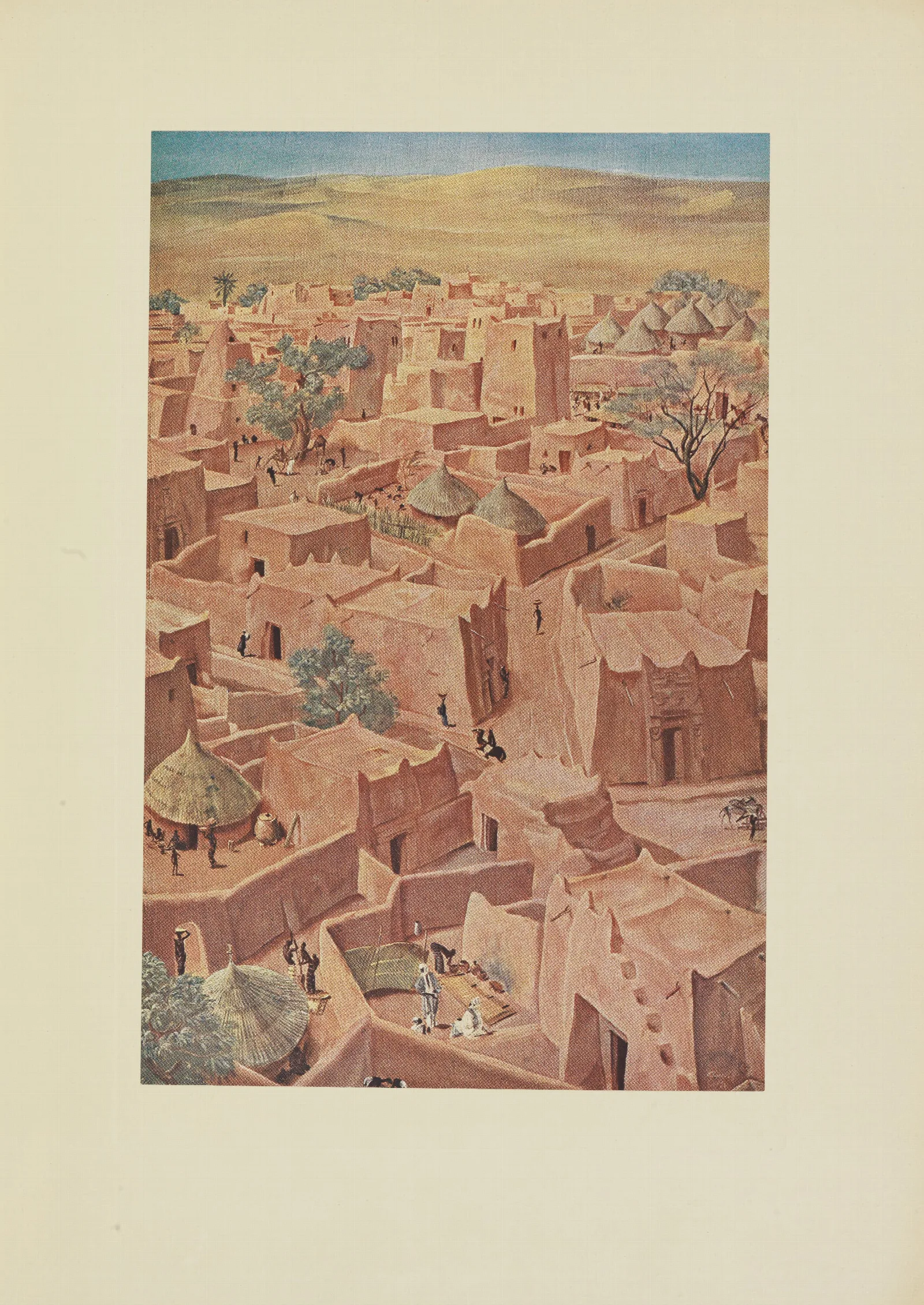 Zinder Wall Art by Alexandre Jacovleff - Canvas Print