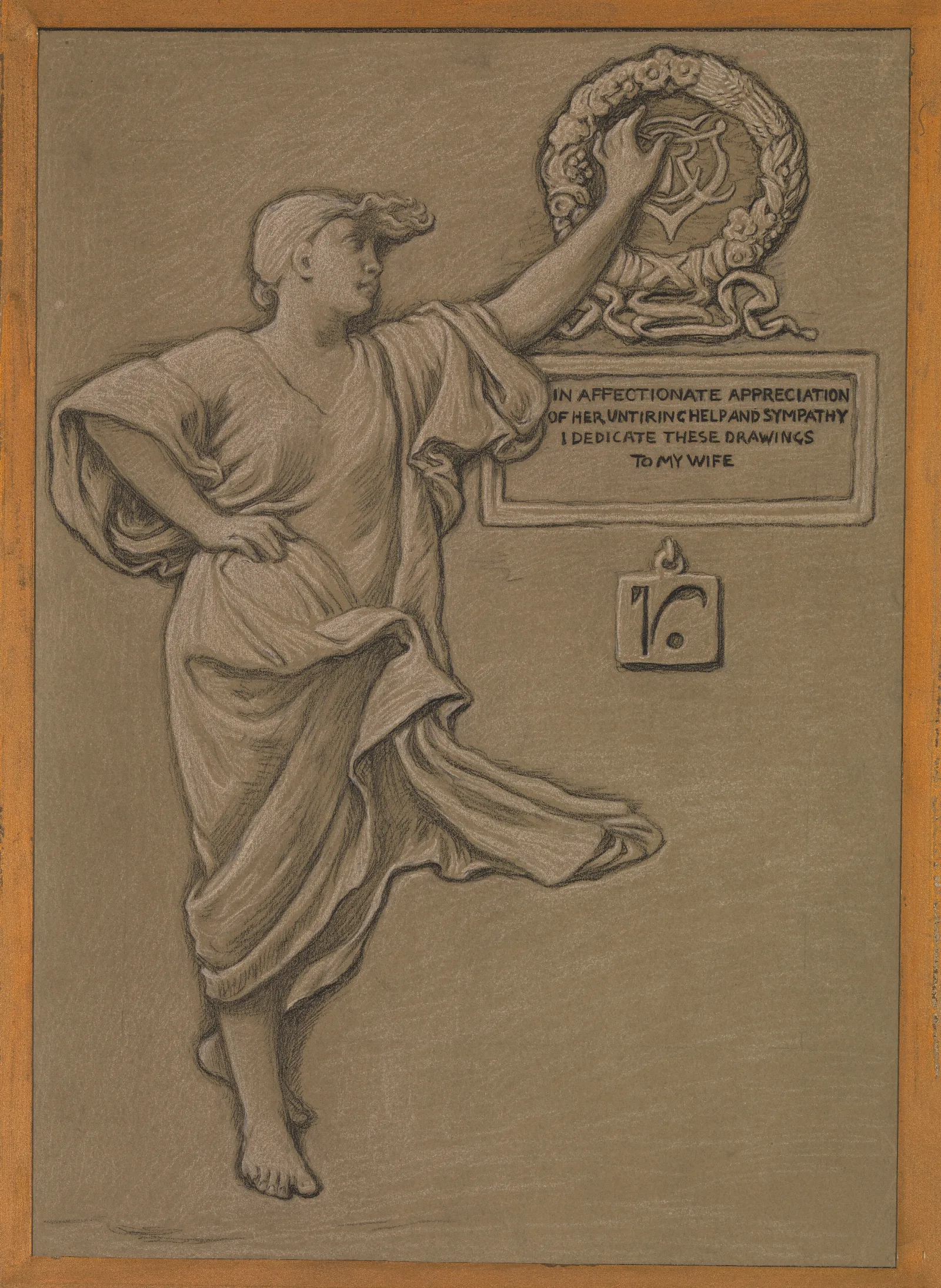 Dedication Wall Art by Elihu Vedder - Canvas Print