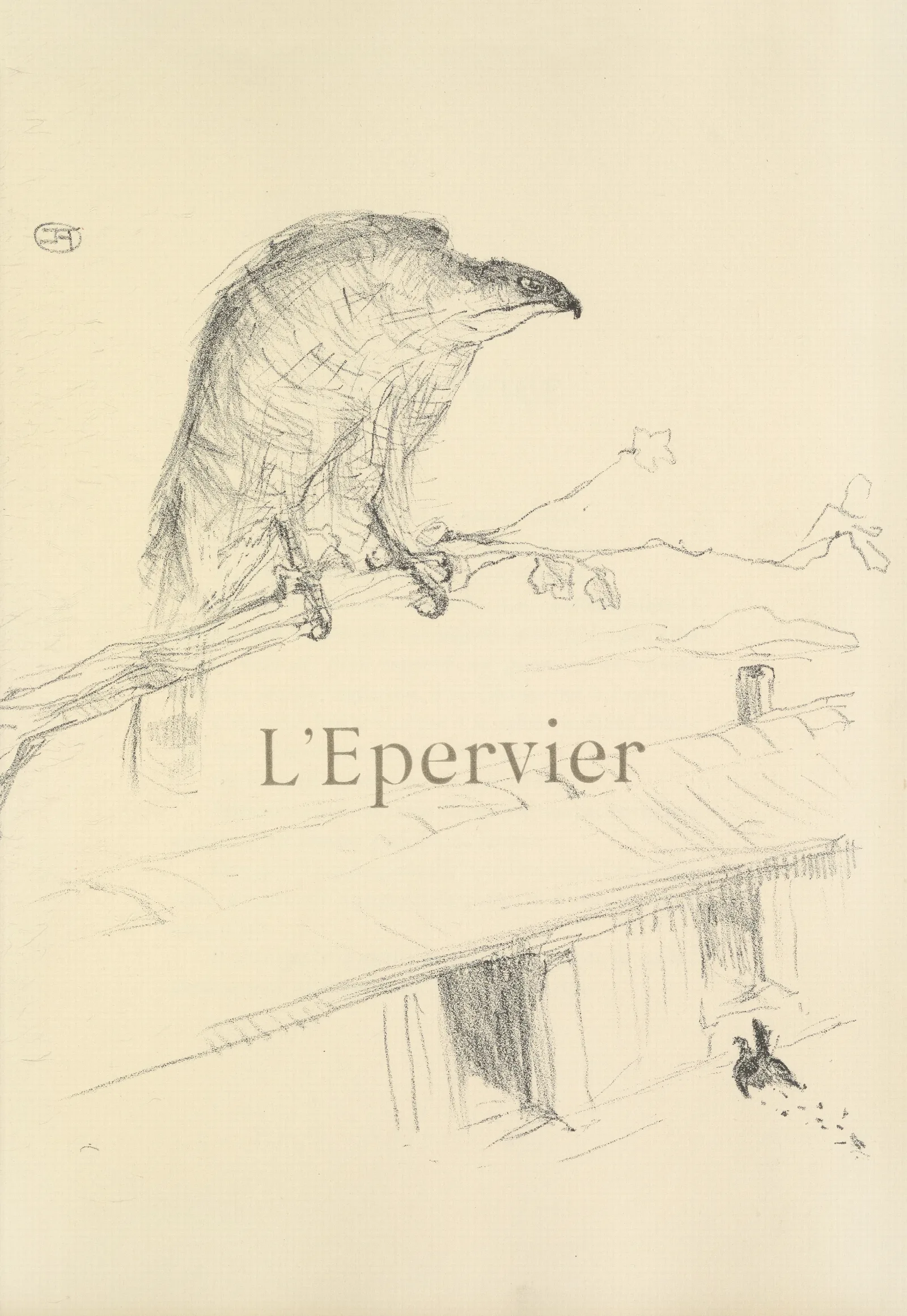 Lepervier 2 Wall Art by Henri de Toulouse-Lautrec - Canvas Print