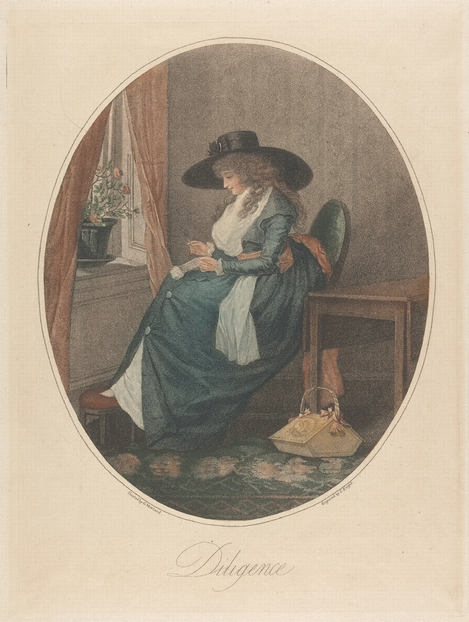 Diligence Wall Art by George Morland - Canvas Print