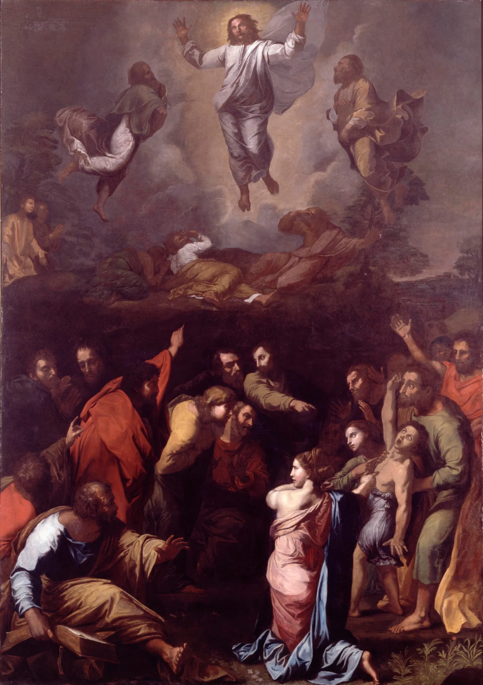 The Transfiguration Wall Art by Raphael - Canvas Print