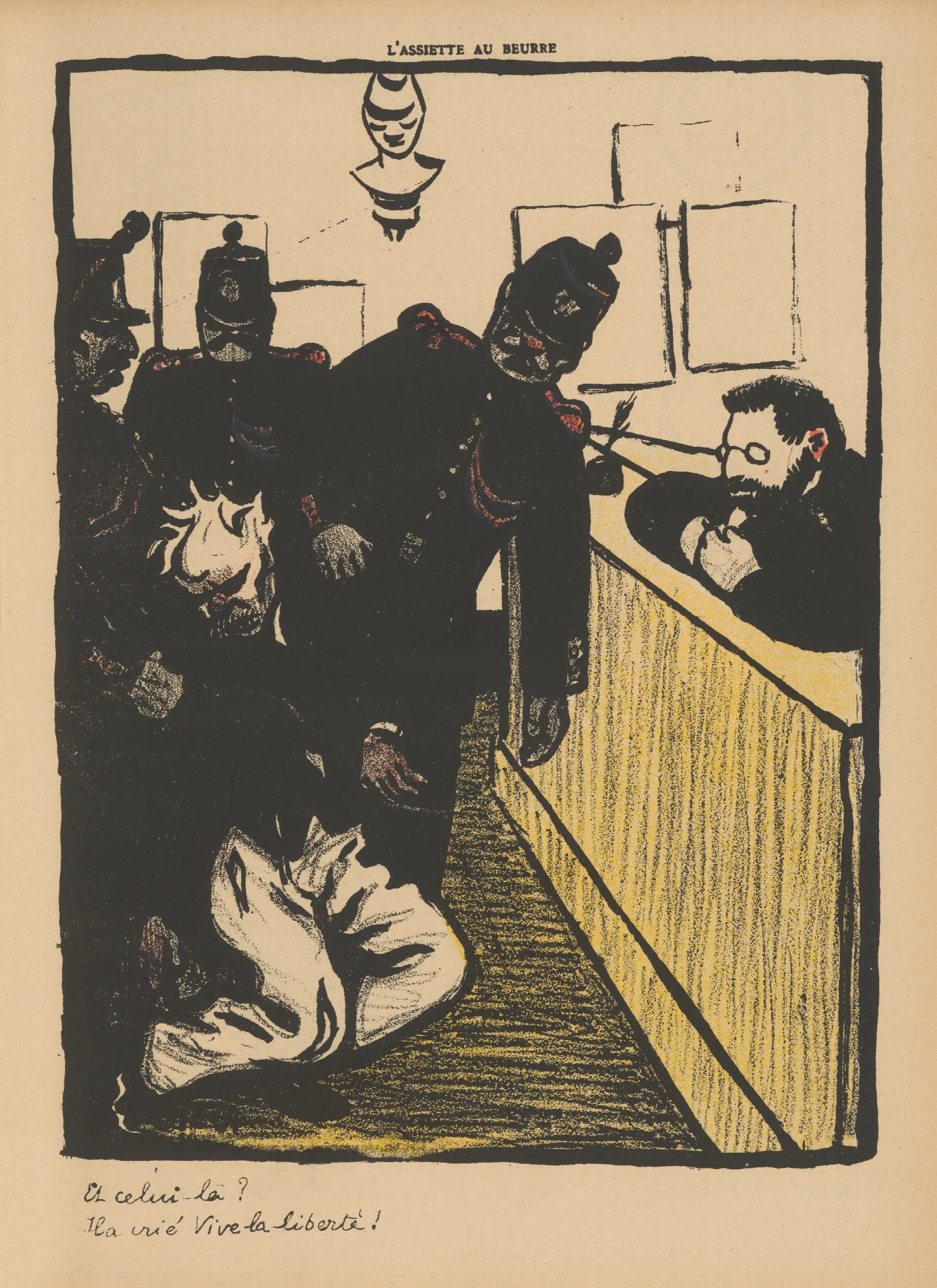 Et Celui La Wall Art by Félix Vallotton - Canvas Print