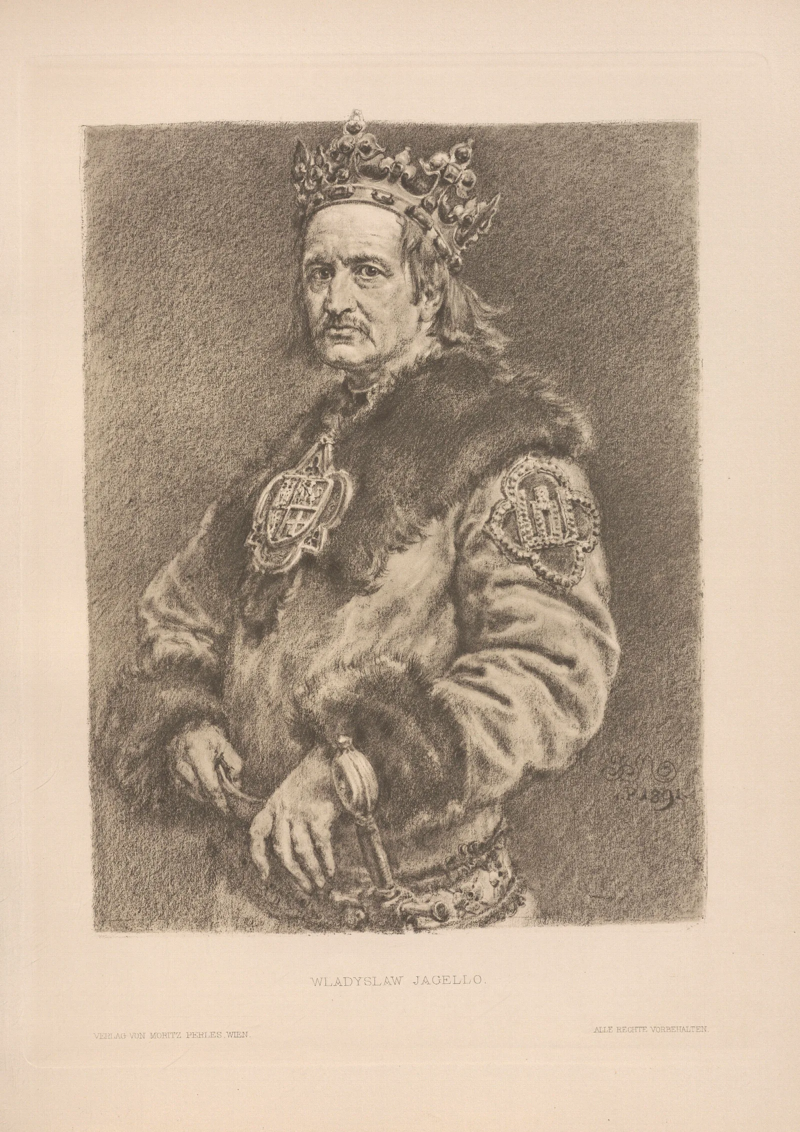 Wladyslaw Jagello Wall Art by Jan Matejko - Canvas Print