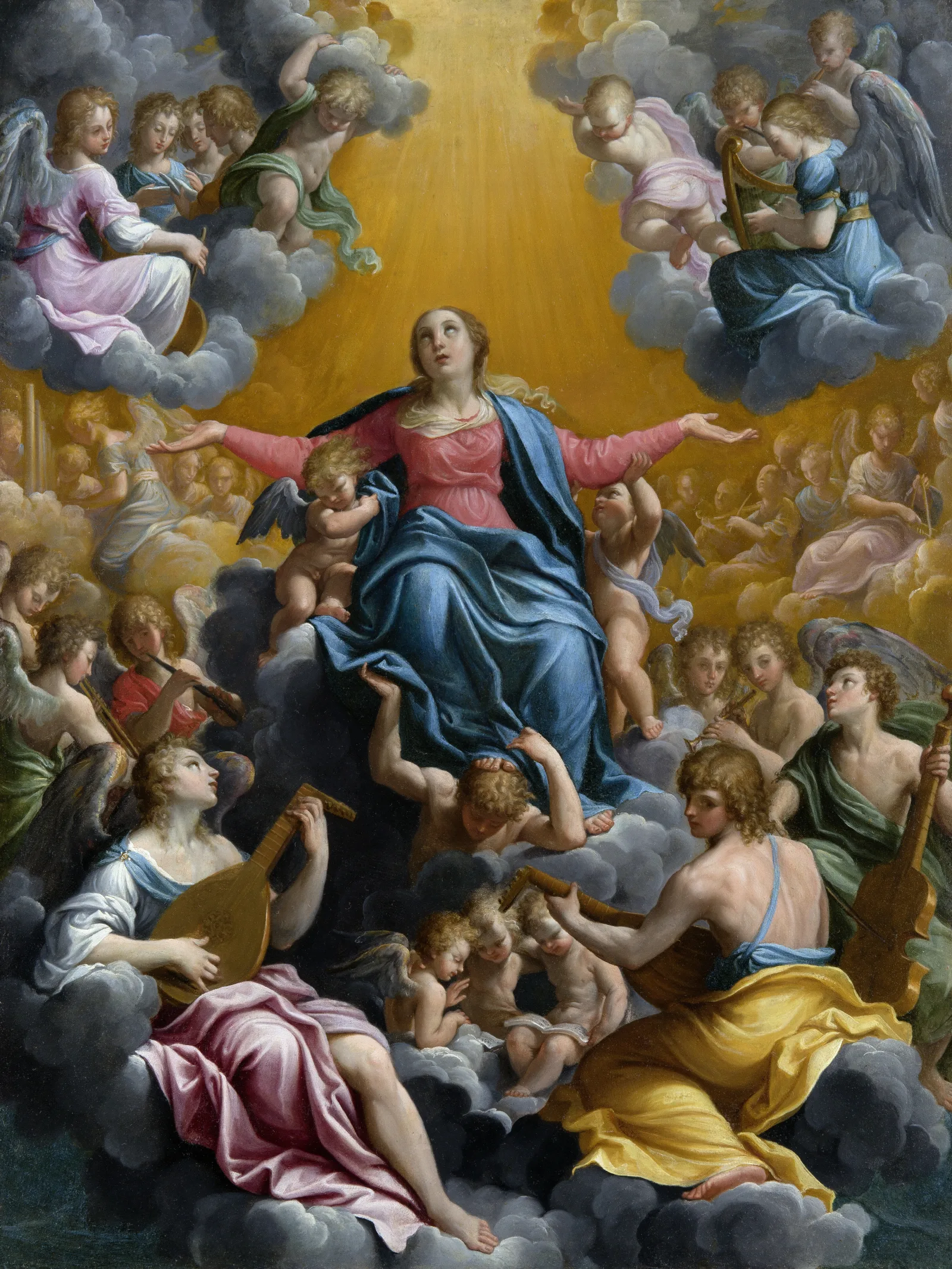 Assumption Of The Virgin 5 Wall Art by Guido Reni - Canvas Print