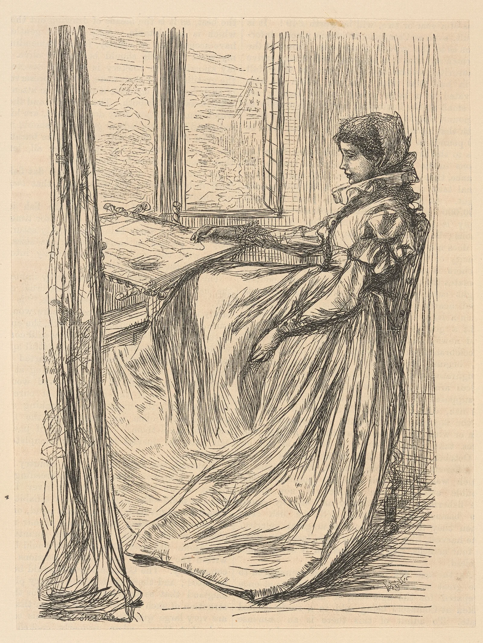 Morning Before The Massacre Of St Bartholomew Wall Art by James Abbott McNeill Whistler - Canvas Print