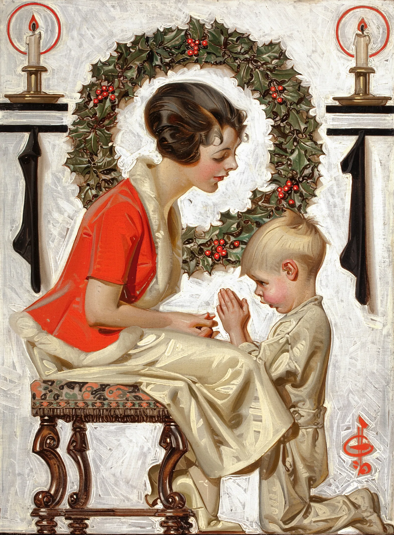 Saturday Evening Post Cover Wall Art by Joseph Christian Leyendecker - Canvas Print