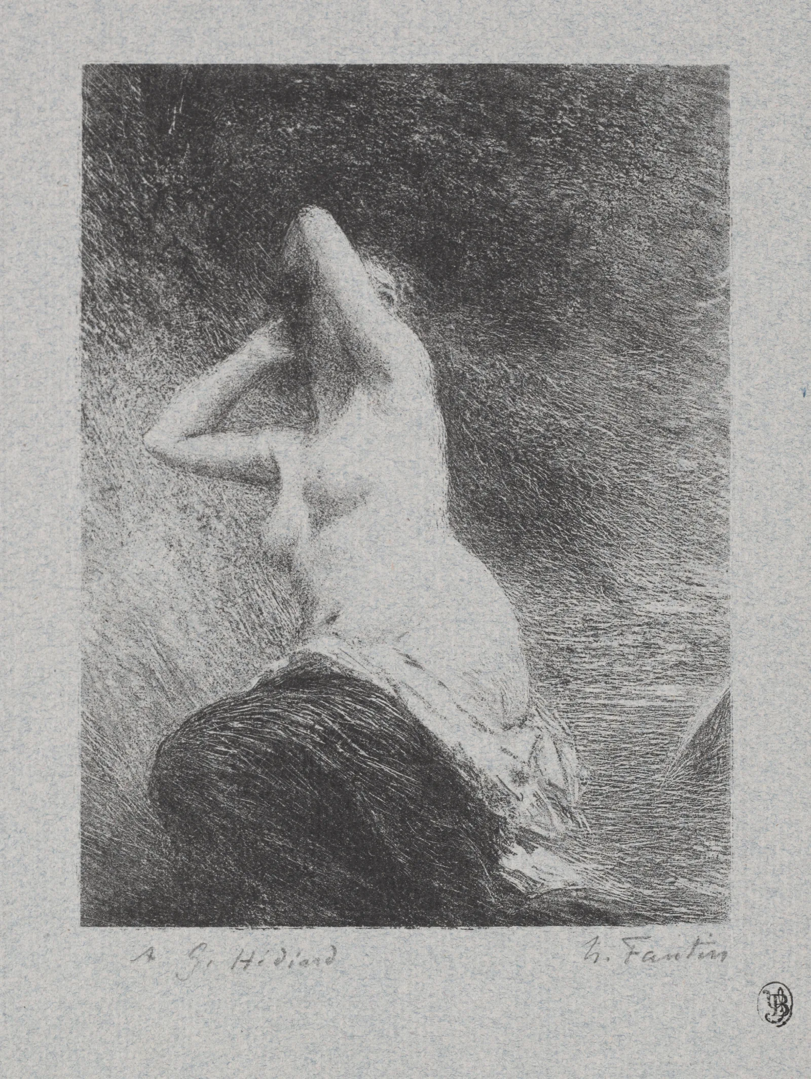 Ariadne 11 Wall Art by Henri Fantin-Latour - Canvas Print