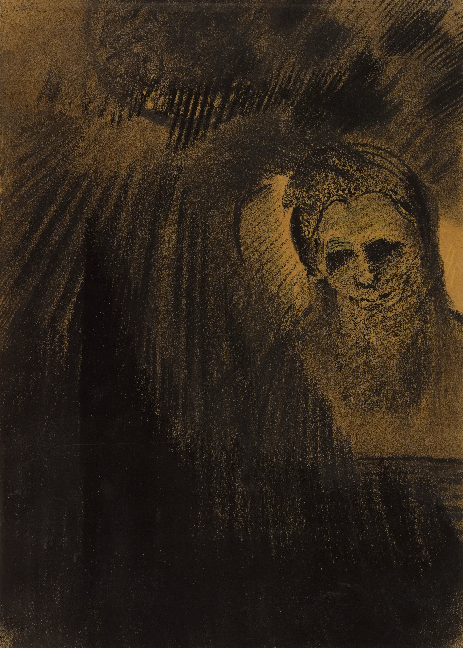 Apparition 3 Wall Art by Odilon Redon - Canvas Print