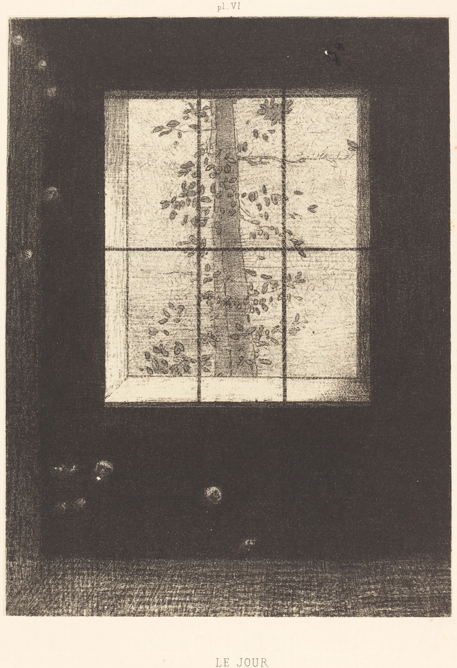 Le Jour Day Wall Art by Odilon Redon - Canvas Print