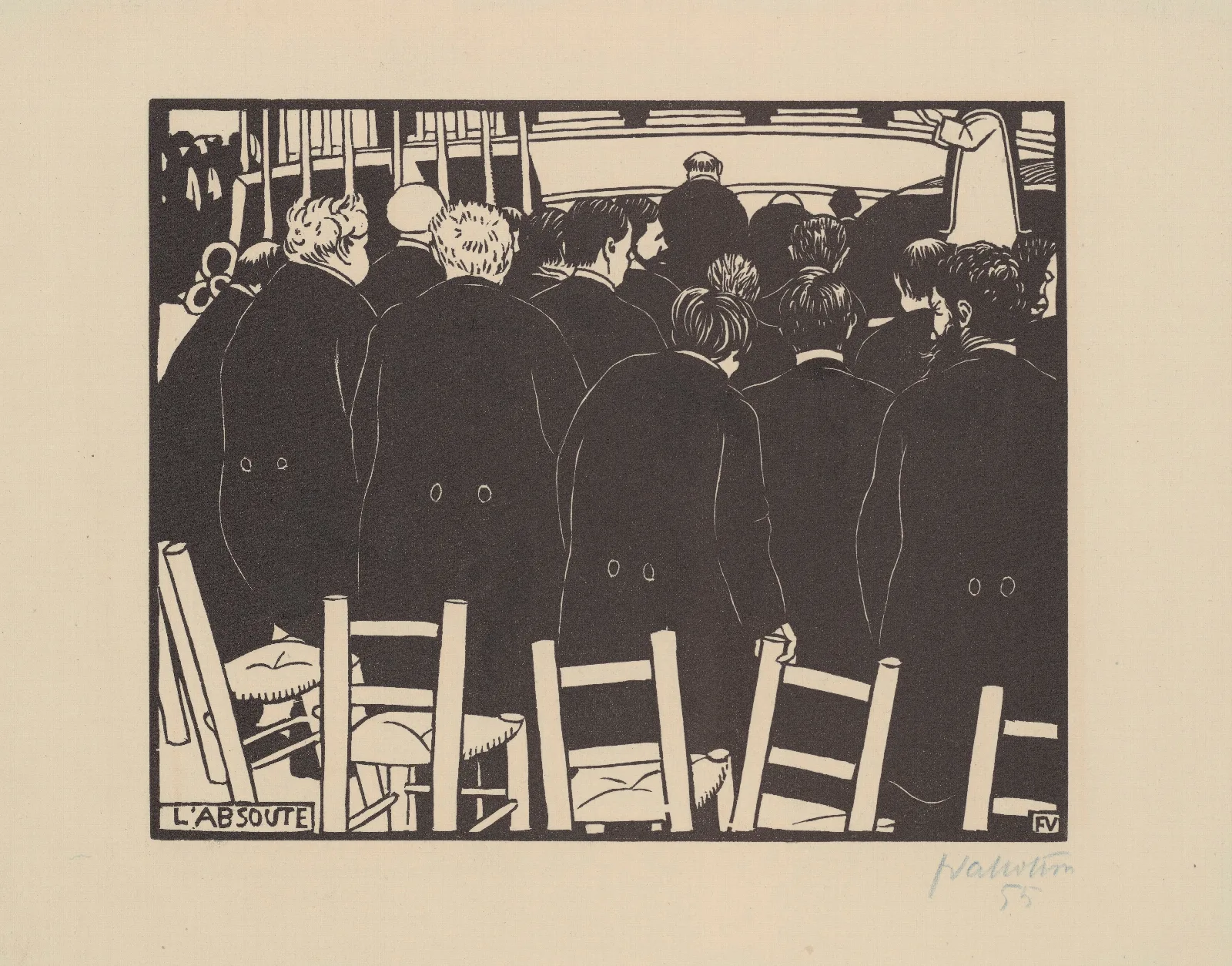 Labsoute Wall Art by Félix Vallotton - Canvas Print
