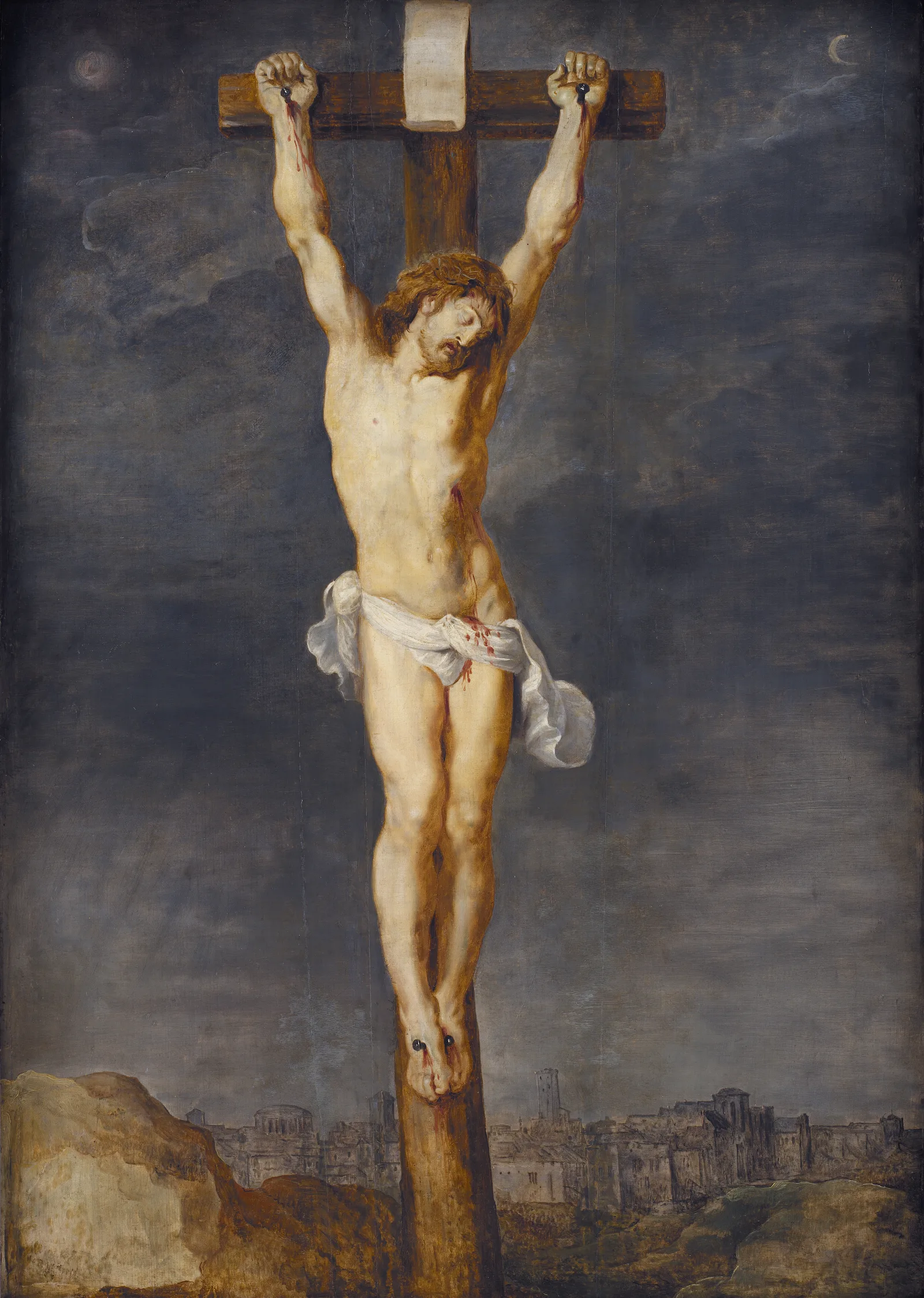 Christ On The Cross 6 Wall Art by Peter Paul Rubens - Canvas Print
