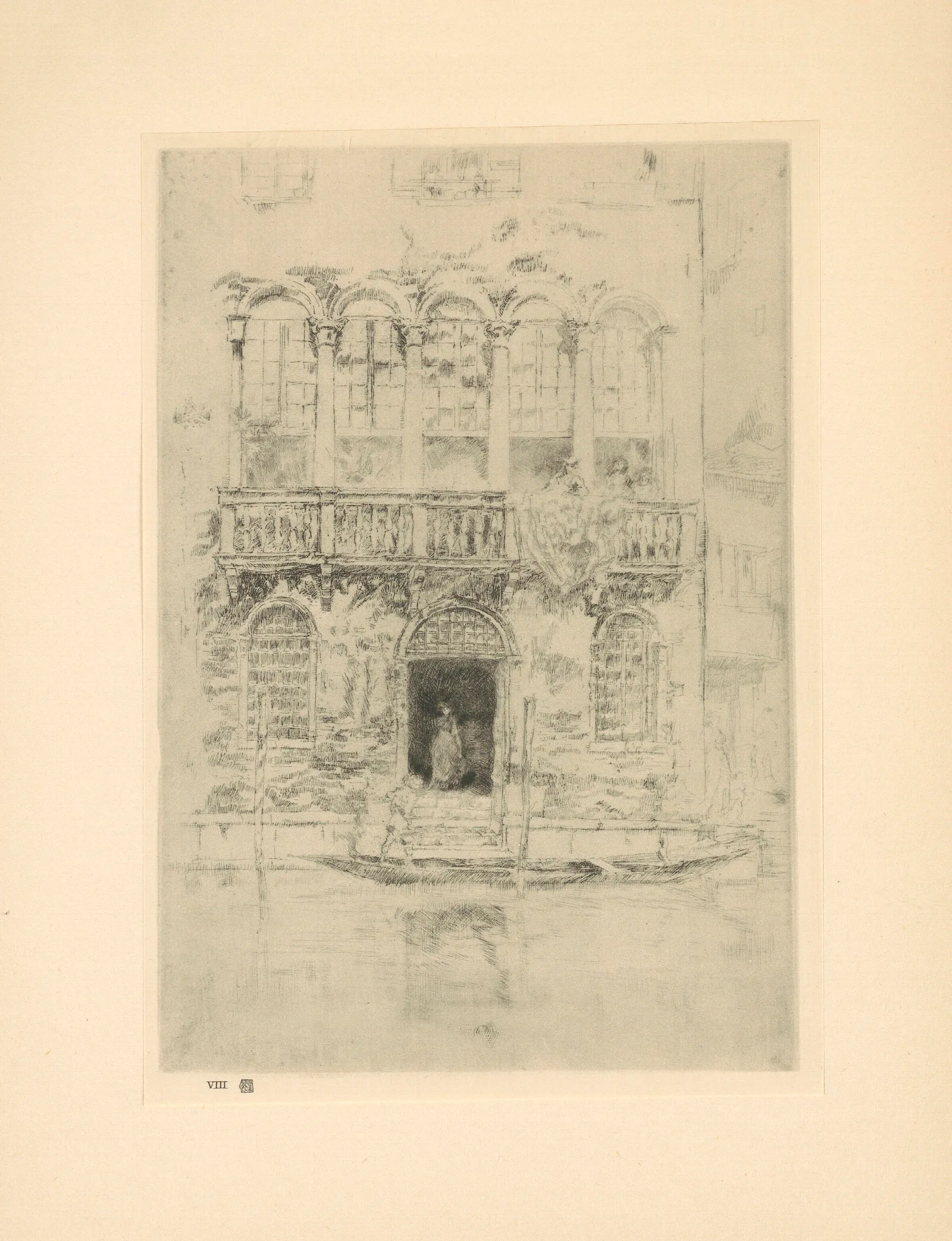 The? ?balcony Wall Art by James Abbott McNeill Whistler - Canvas Print