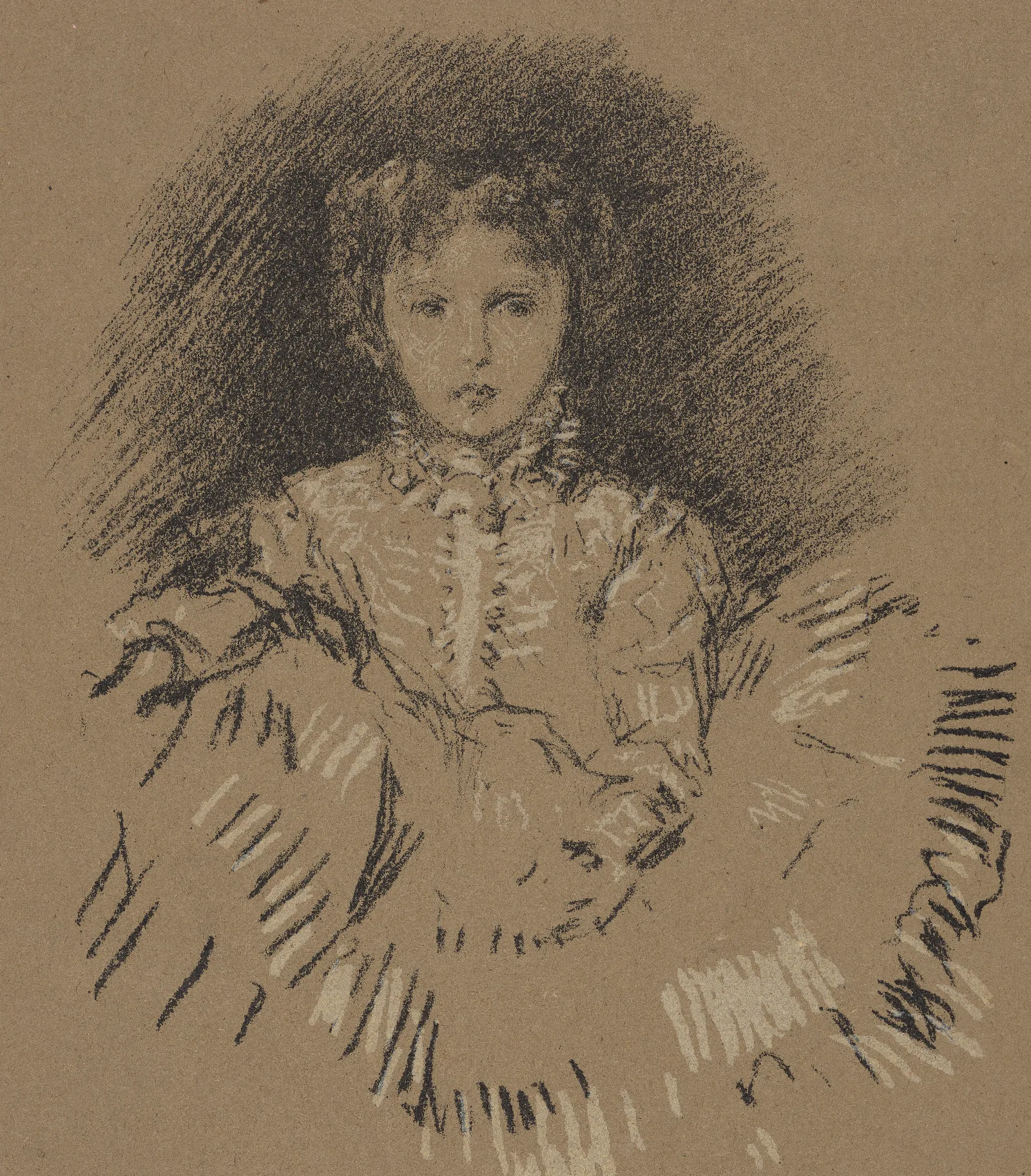 Baby Leyland Wall Art by James Abbott McNeill Whistler - Canvas Print