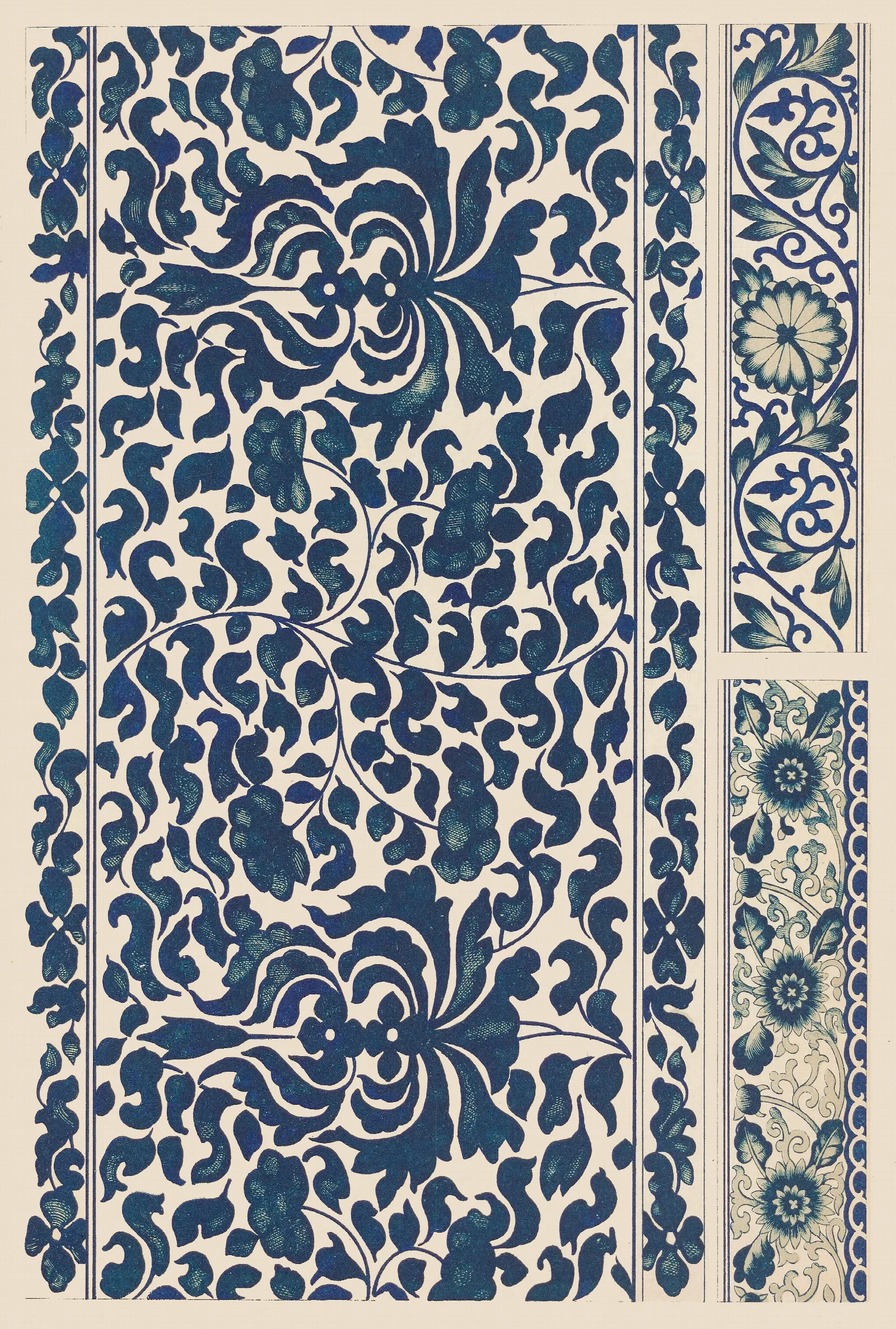 Examples Of Chinese Ornament Pl 20 Wall Art by Owen Jones - Canvas Print