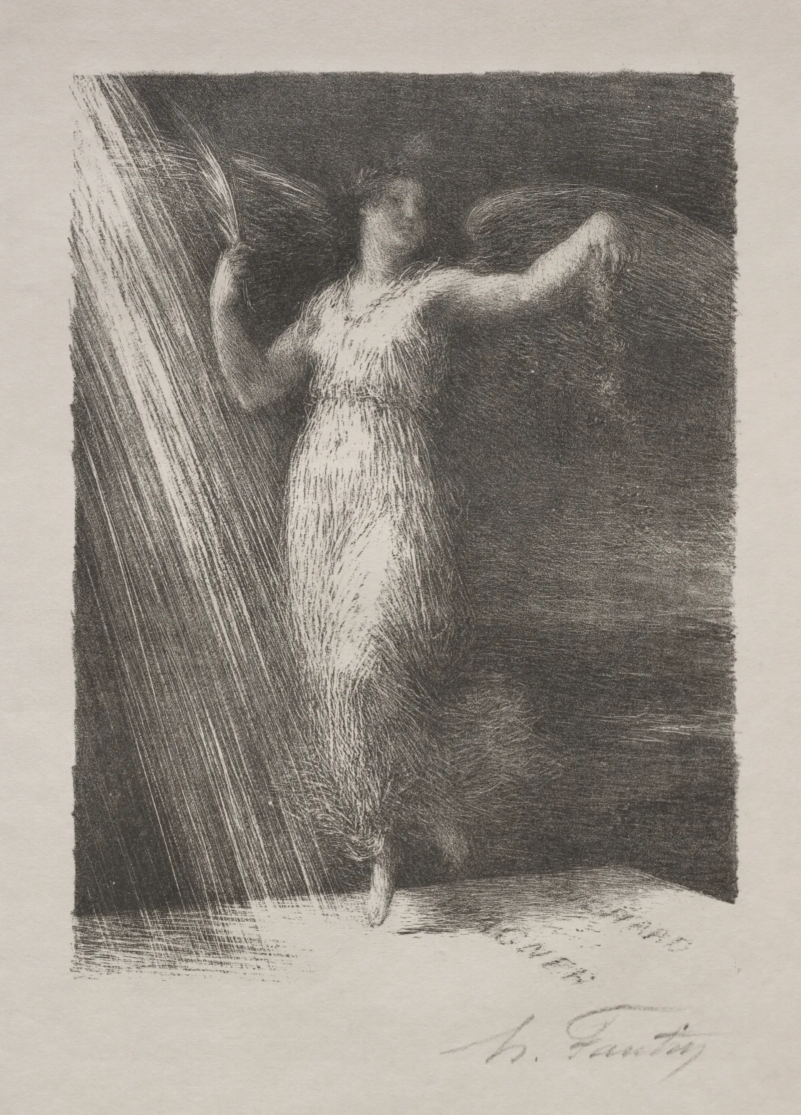 Awakening Wall Art by Henri Fantin-Latour - Canvas Print