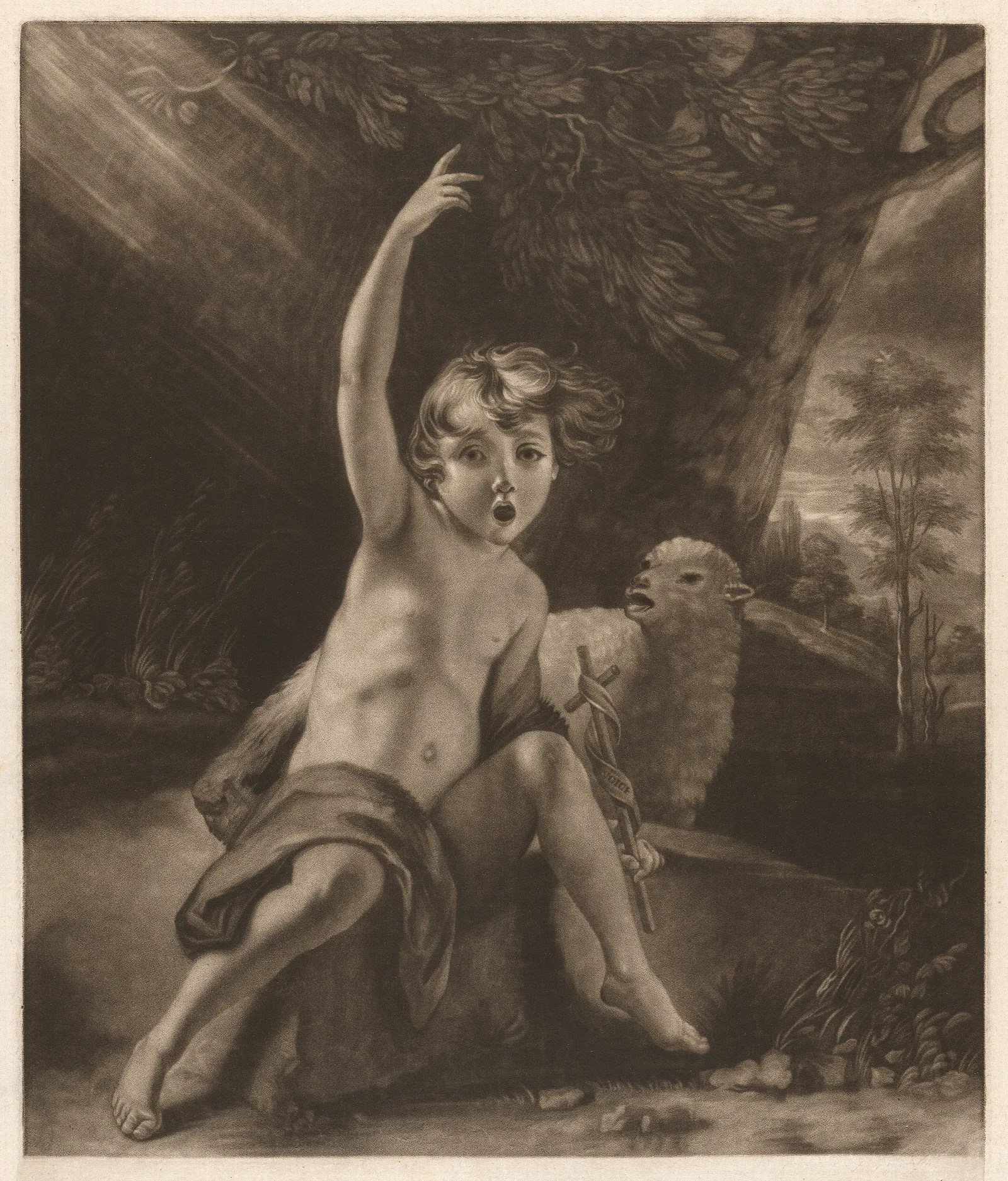 St John 4 Wall Art by Sir Joshua Reynolds - Canvas Print