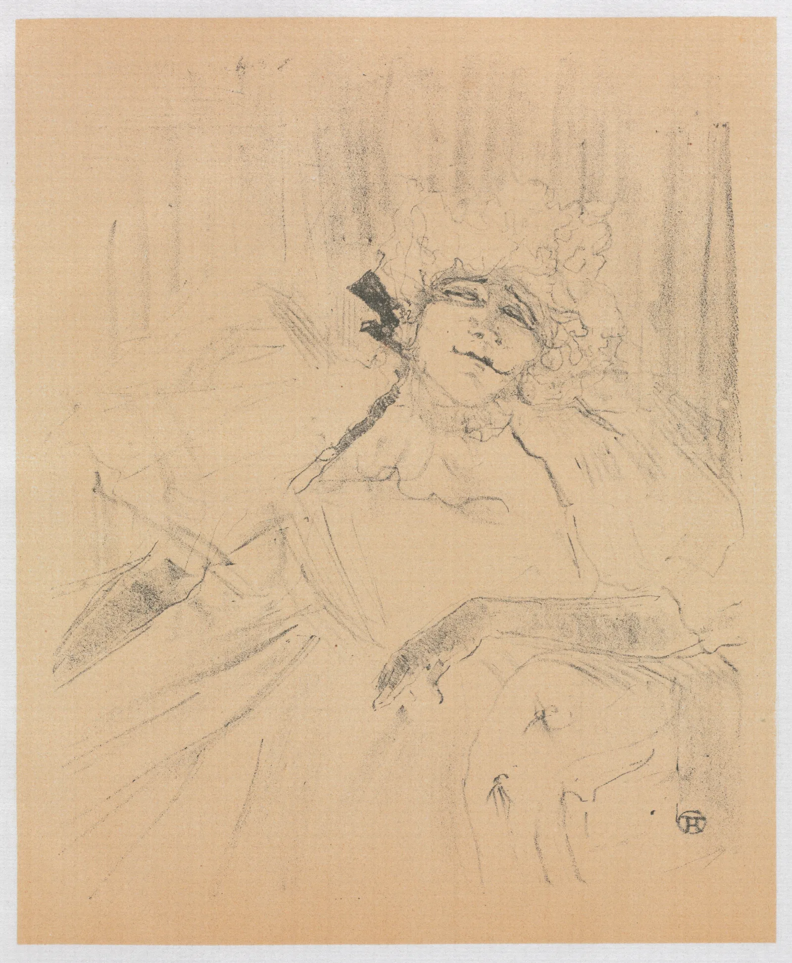 Chanson Ancienne Wall Art by Henri de Toulouse-Lautrec - Canvas Print