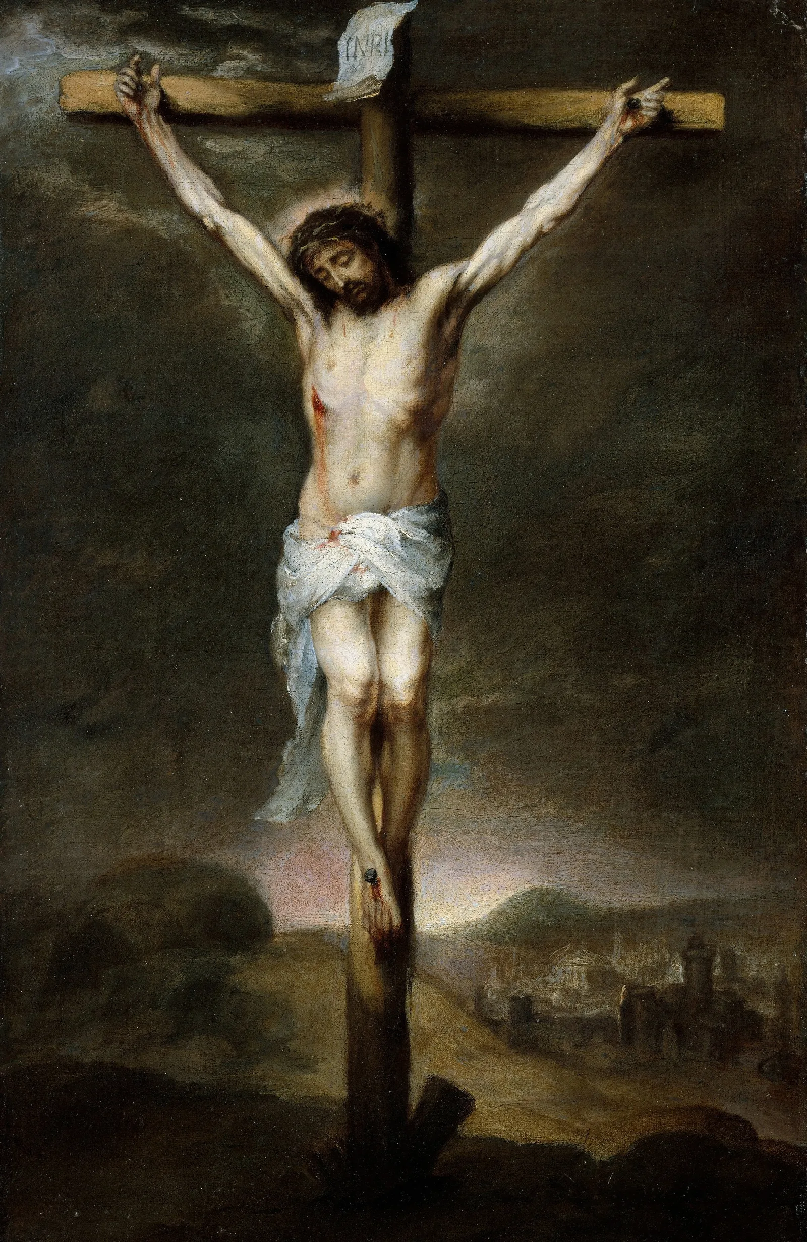 The Crucifixion 2 Wall Art by Bartolomé Estebán Murillo - Canvas Print