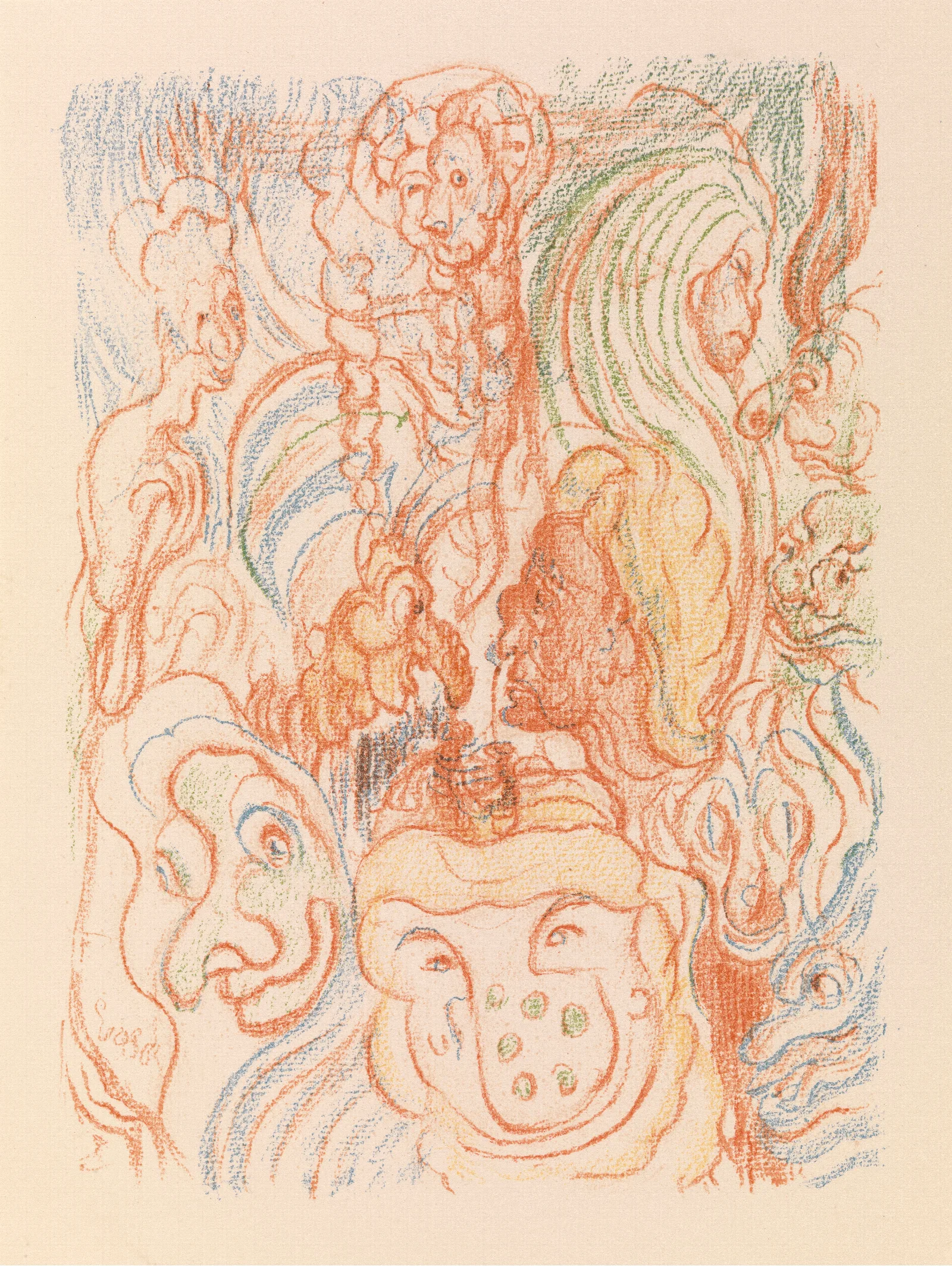 Frontispiece 4 Wall Art by James Ensor - Canvas Print