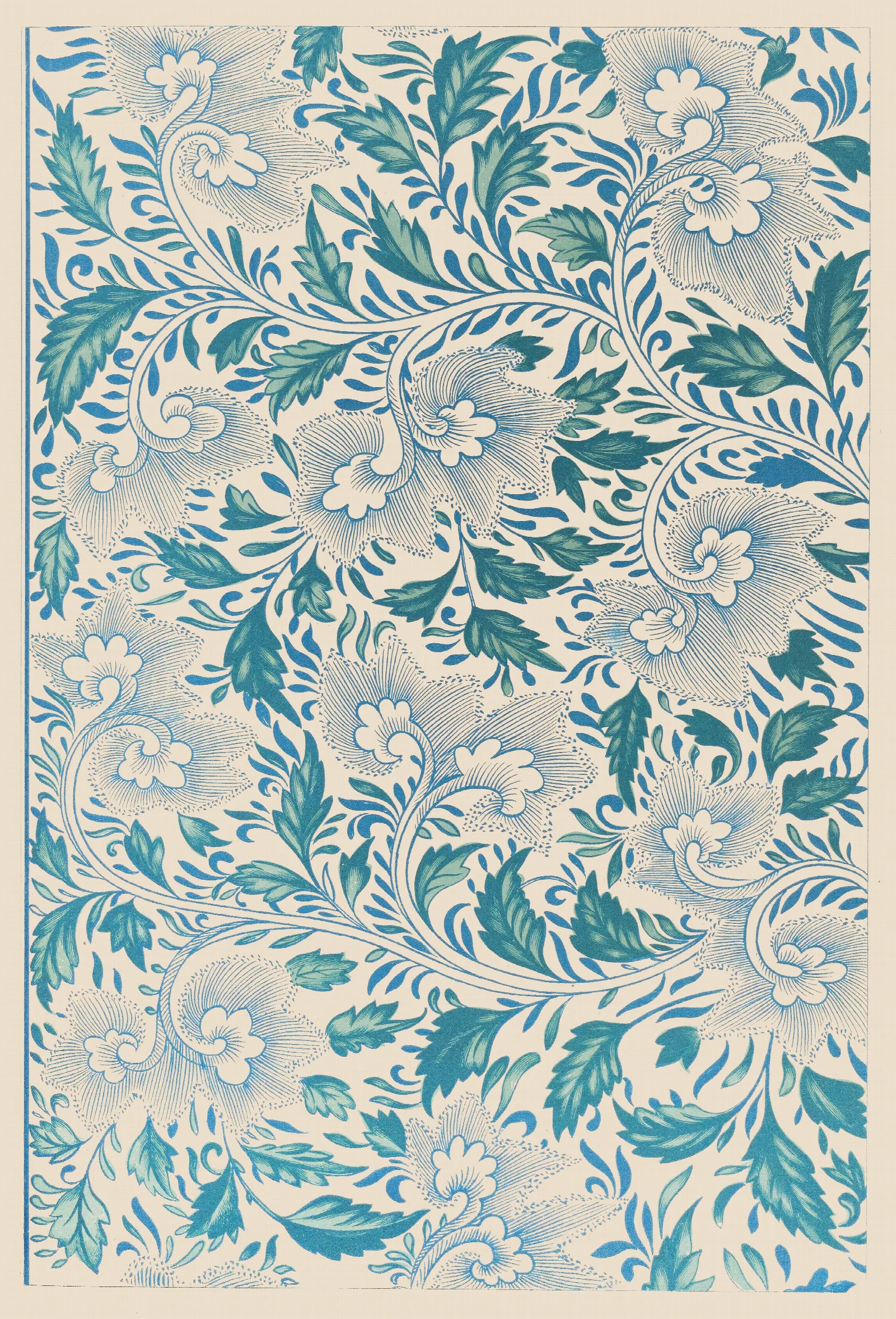 Examples Of Chinese Ornament Pl 04 Wall Art by Owen Jones - Canvas Print