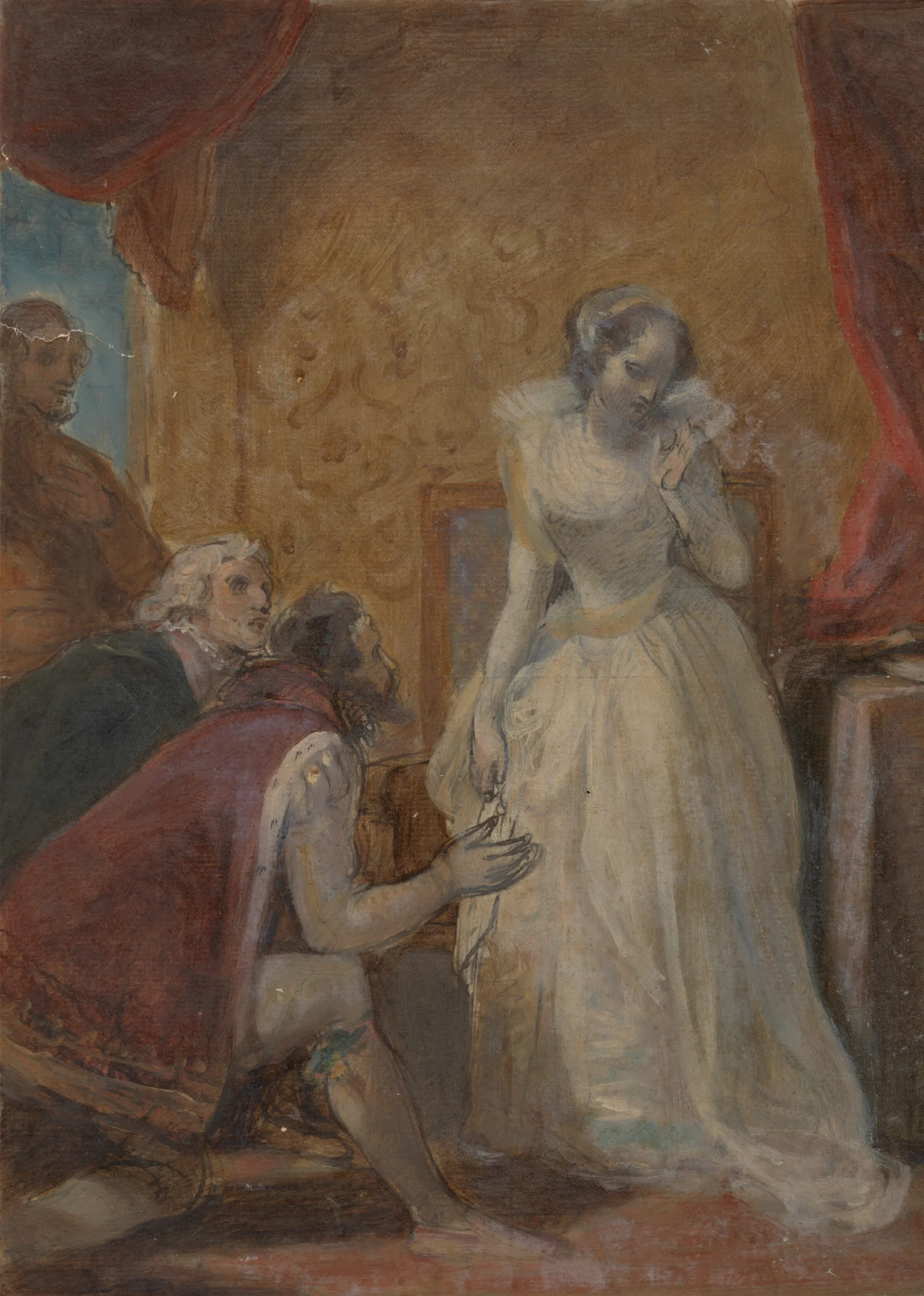 Lady Jane Grey Wall Art by Robert Smirke - Canvas Print