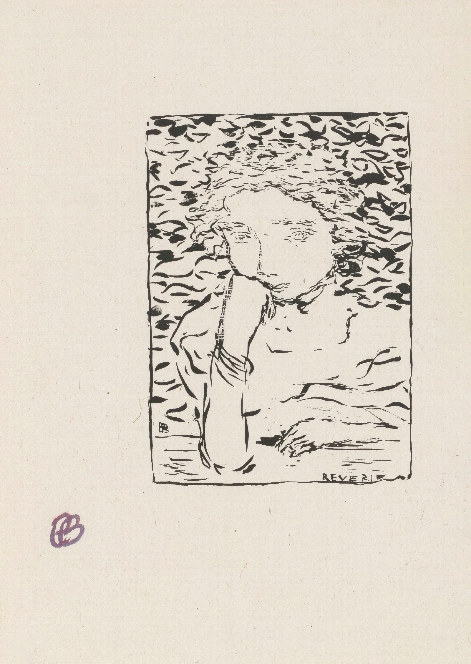Reverie 30 Wall Art by Pierre Bonnard - Canvas Print