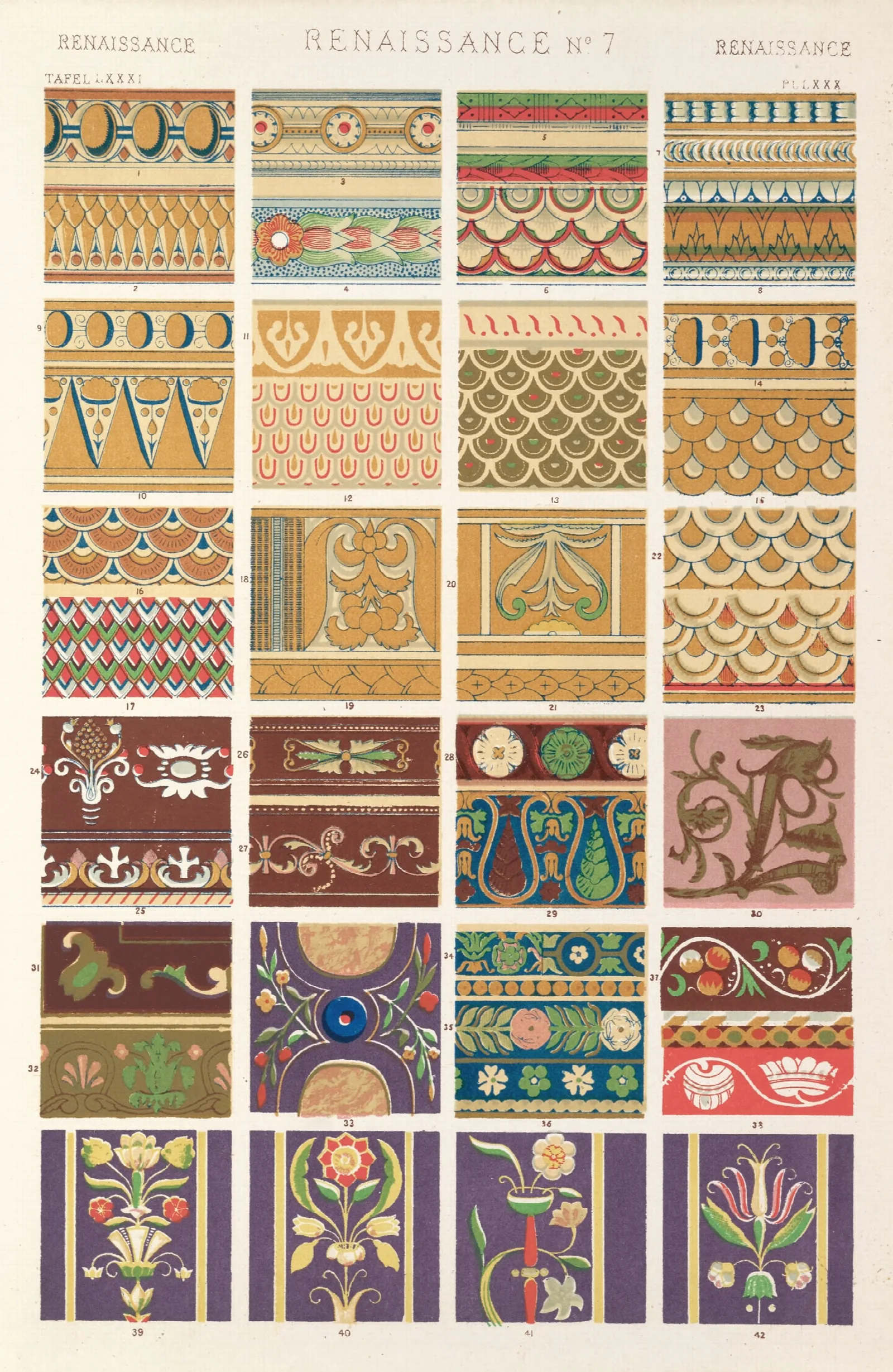 Renaissance No 7 Wall Art by Owen Jones - Canvas Print