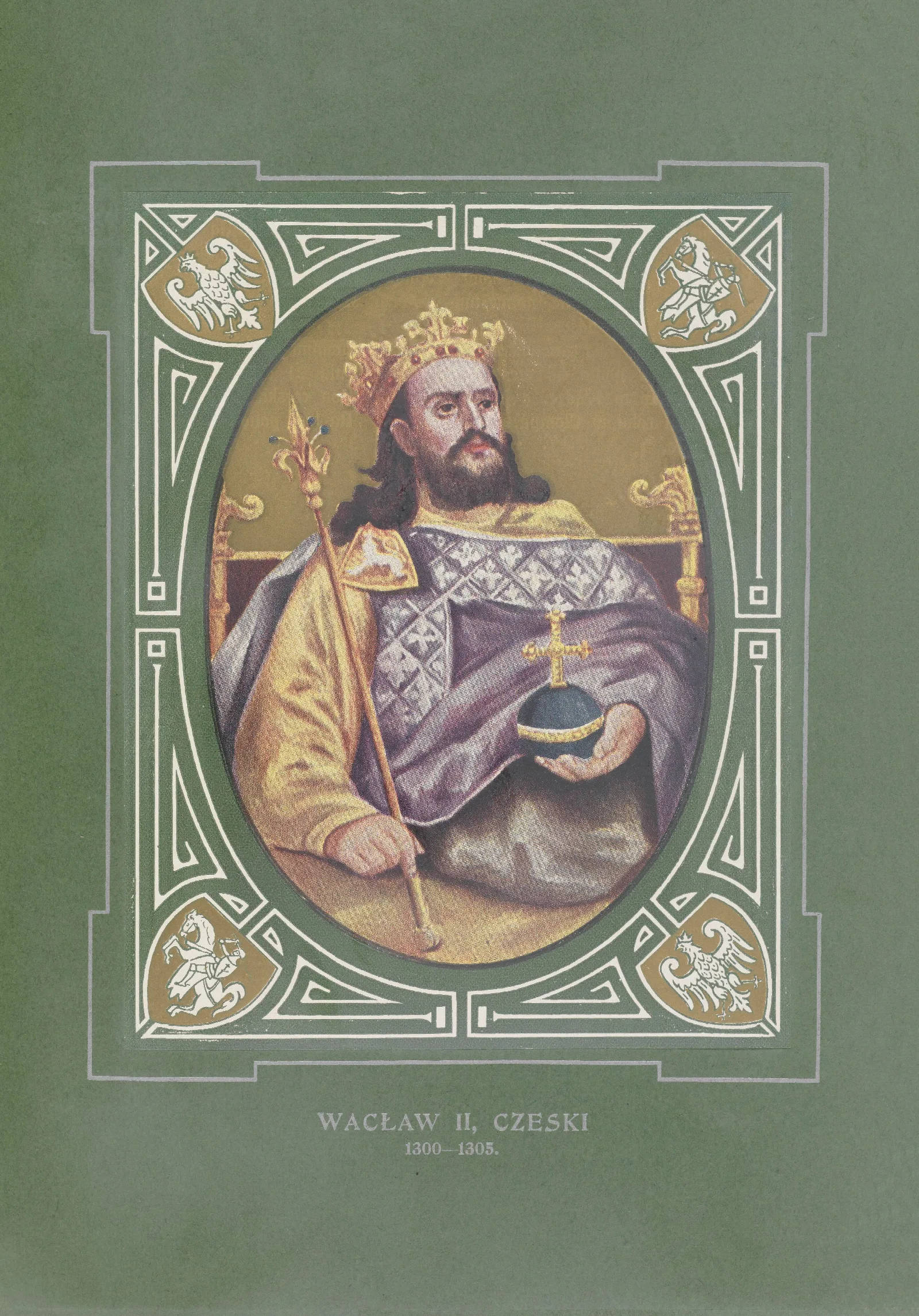 Waclaw Ii Czeski 1300 1305 Wall Art by Jan Matejko - Canvas Print