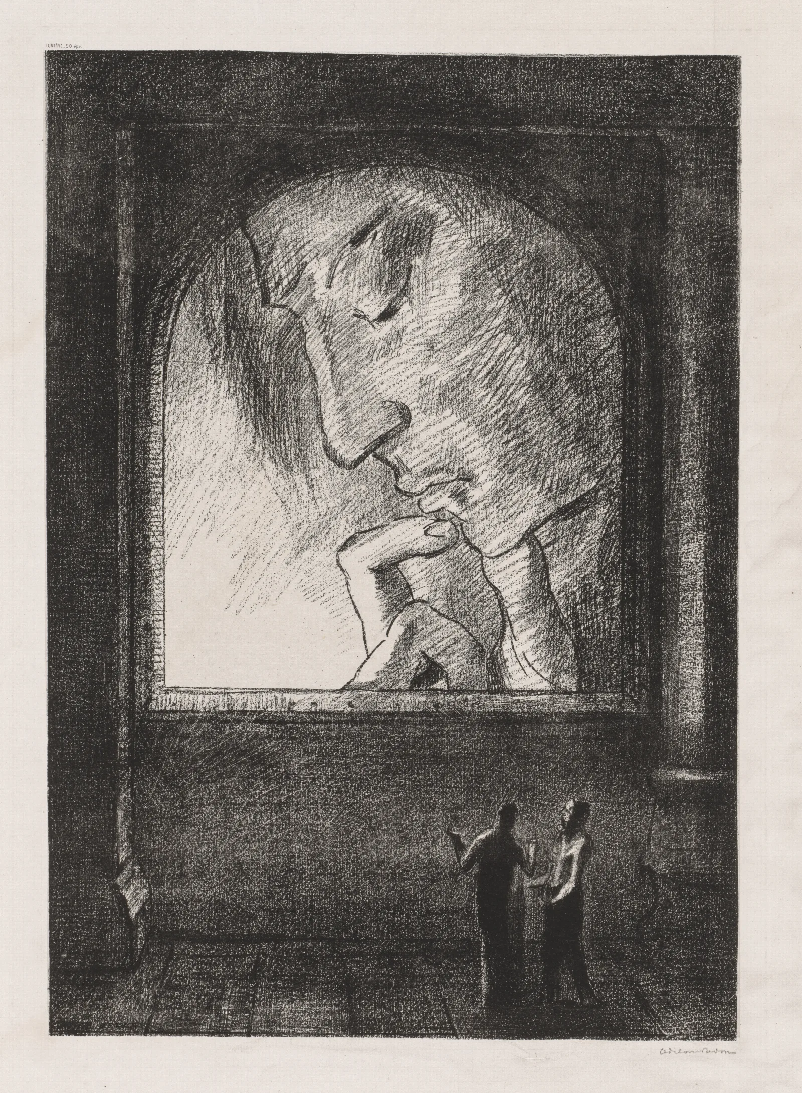 Light Wall Art by Odilon Redon - Canvas Print