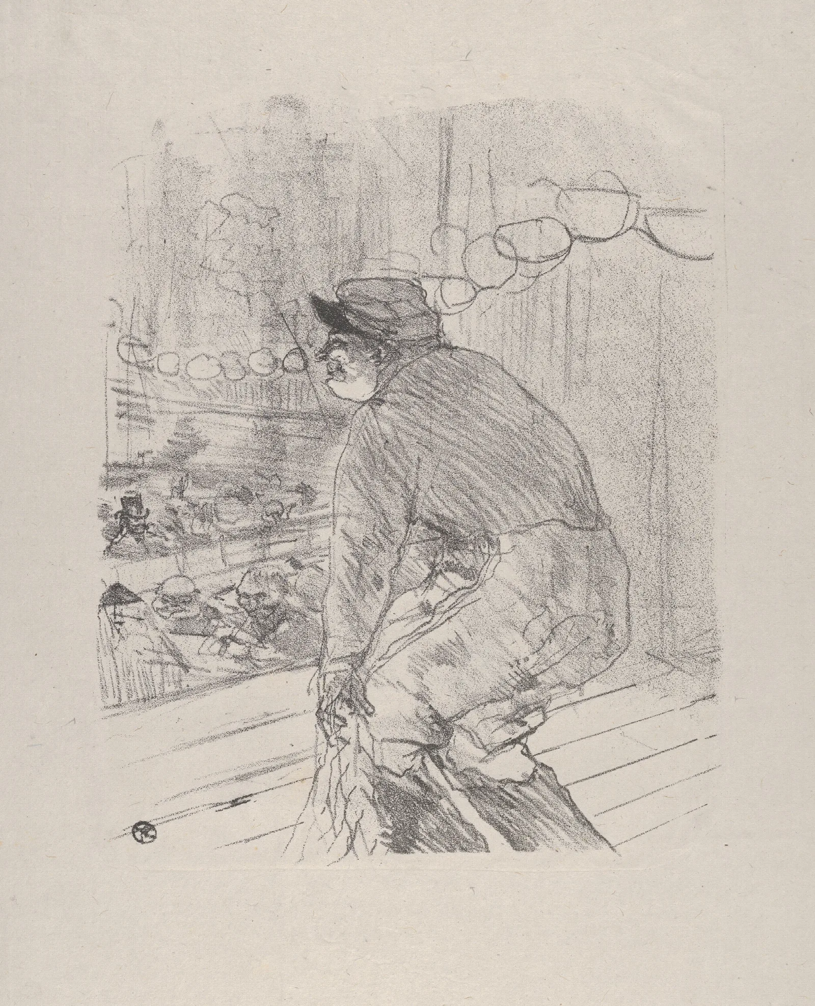 Polin Wall Art by Henri de Toulouse-Lautrec - Canvas Print