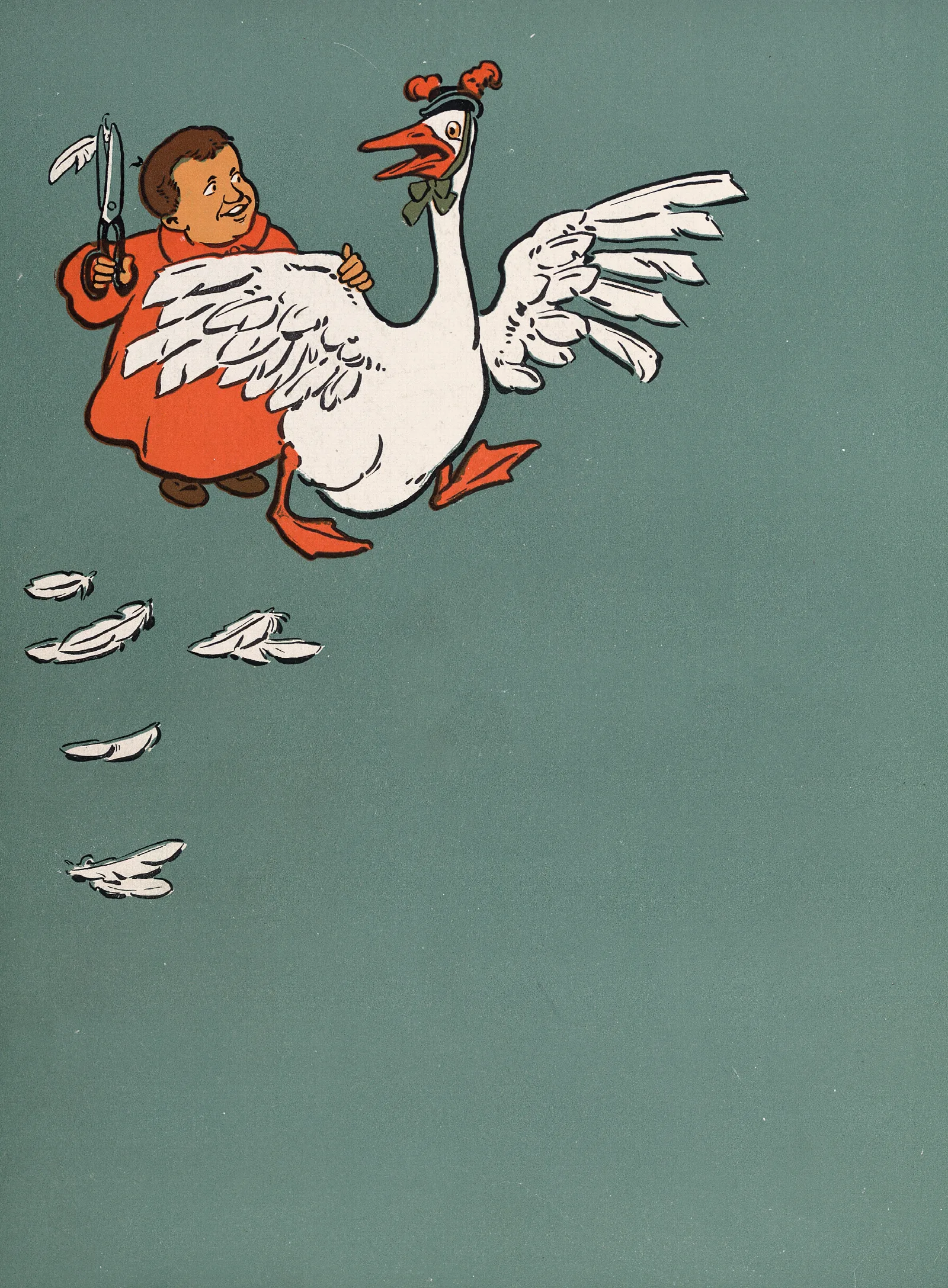 Denslows Mother Goose Pl 54 Wall Art by William Wallace Denslow - Canvas Print