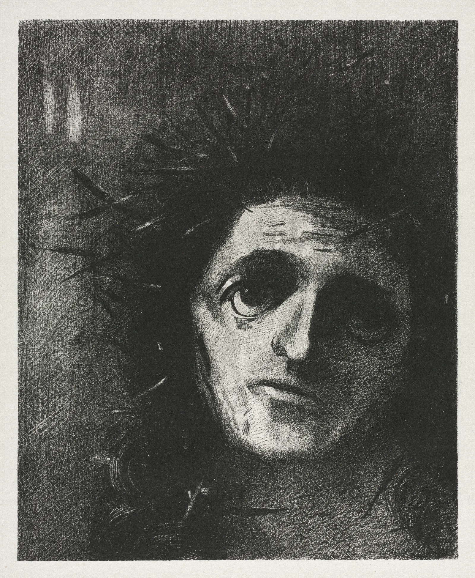 Christ 13 Wall Art by Odilon Redon - Canvas Print