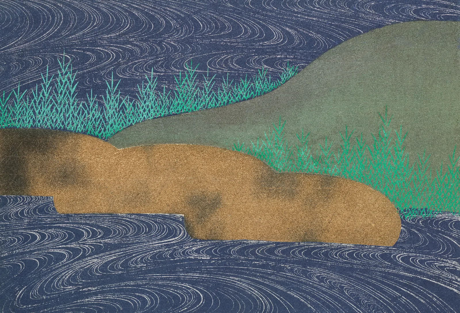 A Thousand Grasses Pl 11 Wall Art by Kamisaka Sekka - Canvas Print