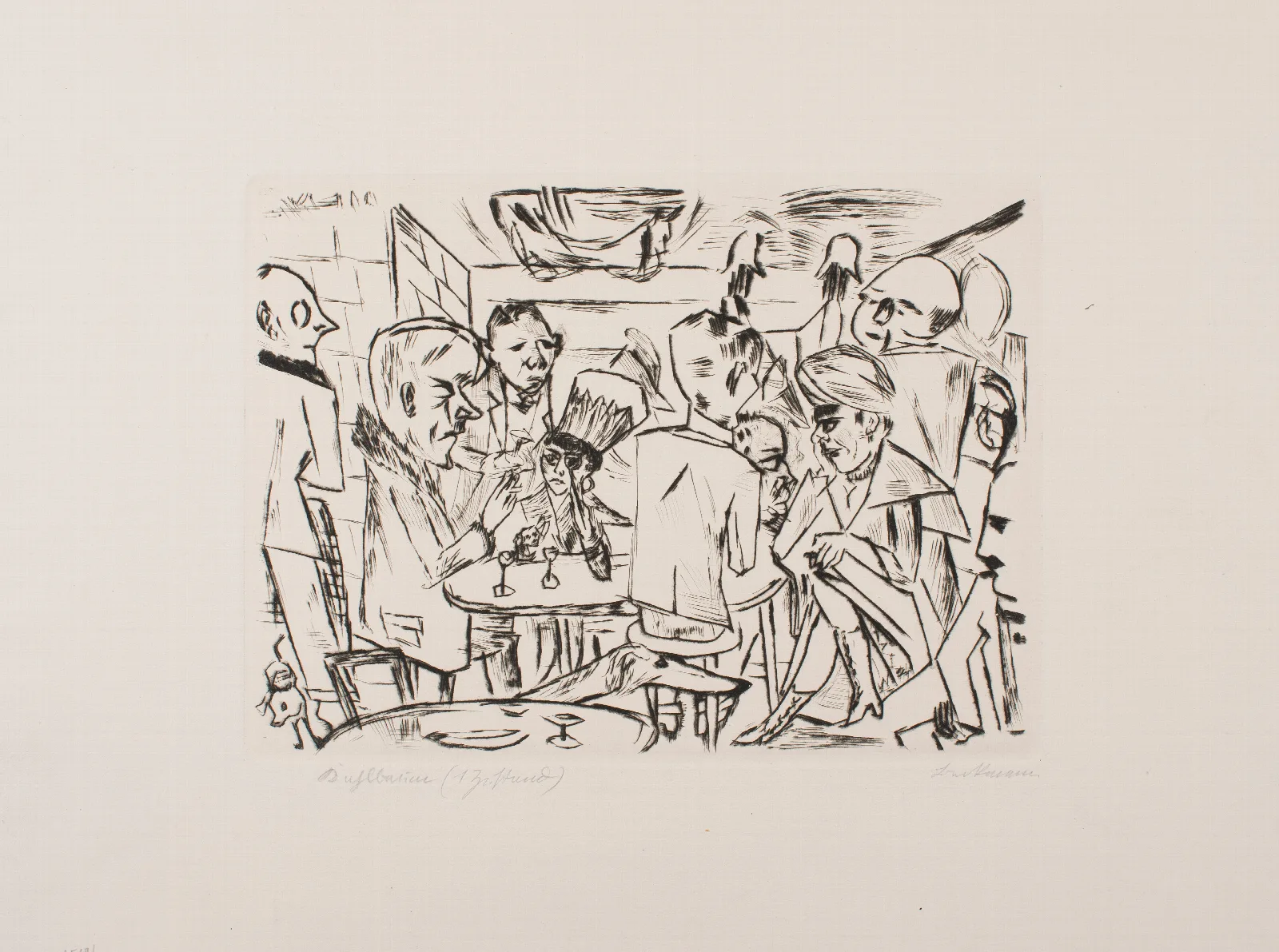 Kahlbaum Wall Art by Max Beckmann - Canvas Print