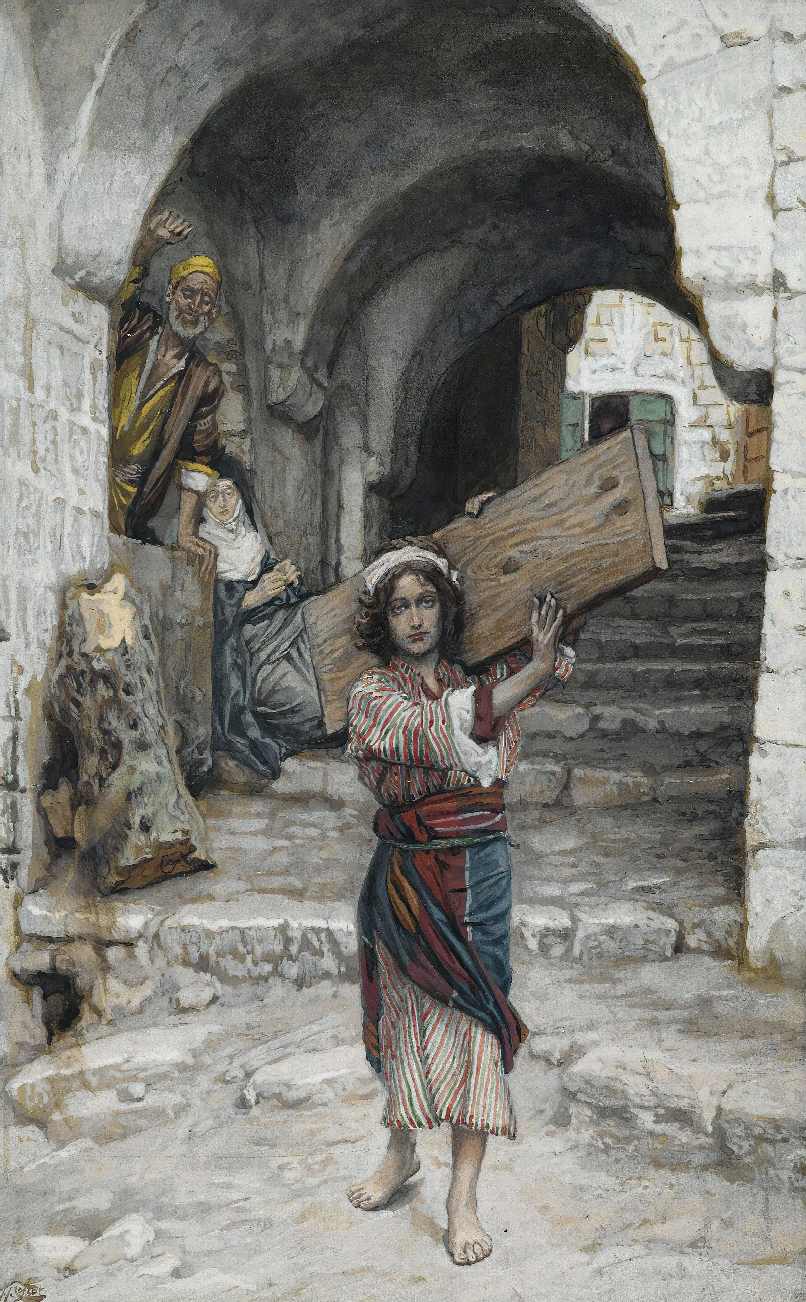 The Youth Of Jesus Wall Art by James Tissot - Canvas Print