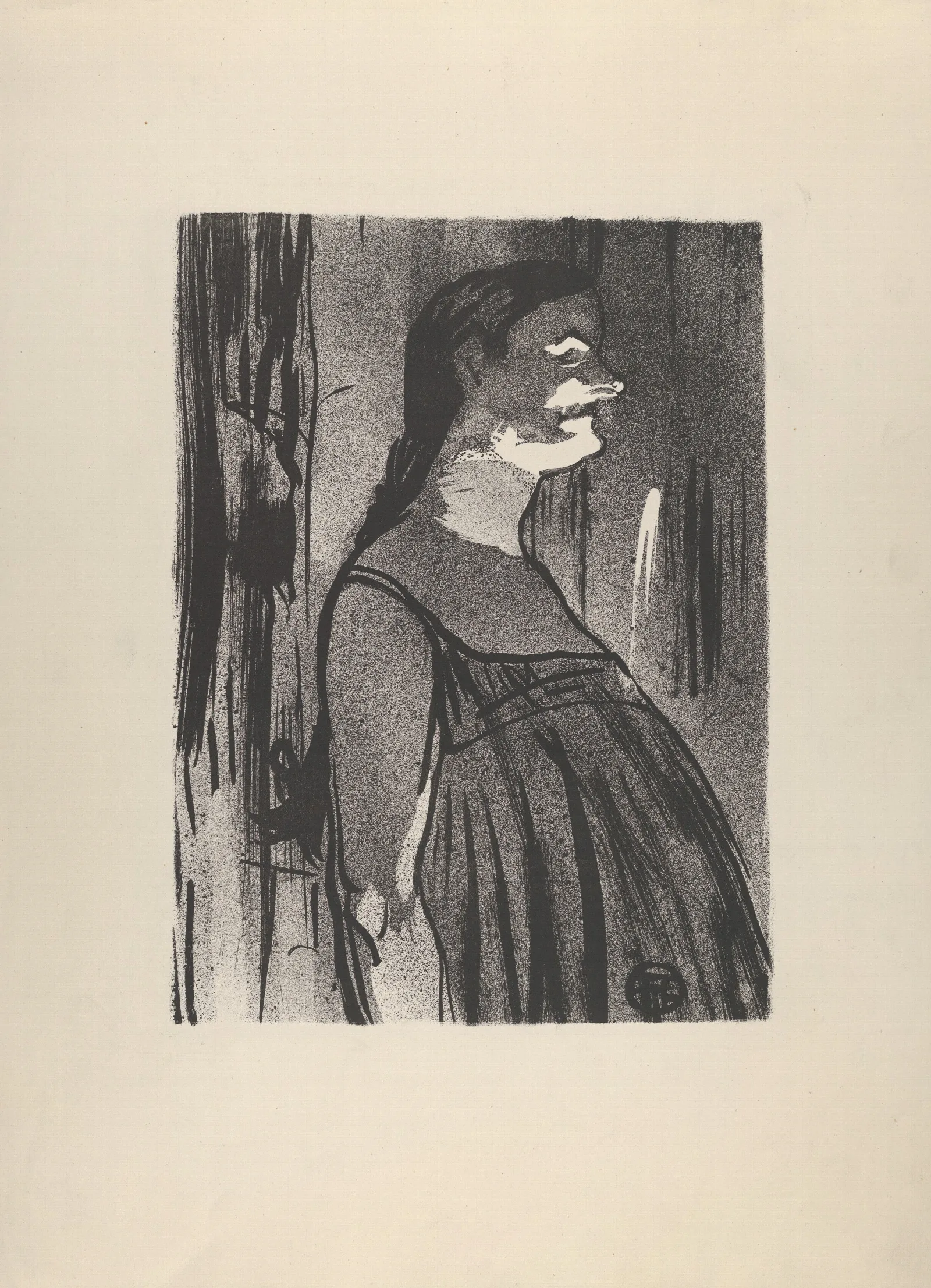 Madame Abdala Wall Art by Henri de Toulouse-Lautrec - Canvas Print