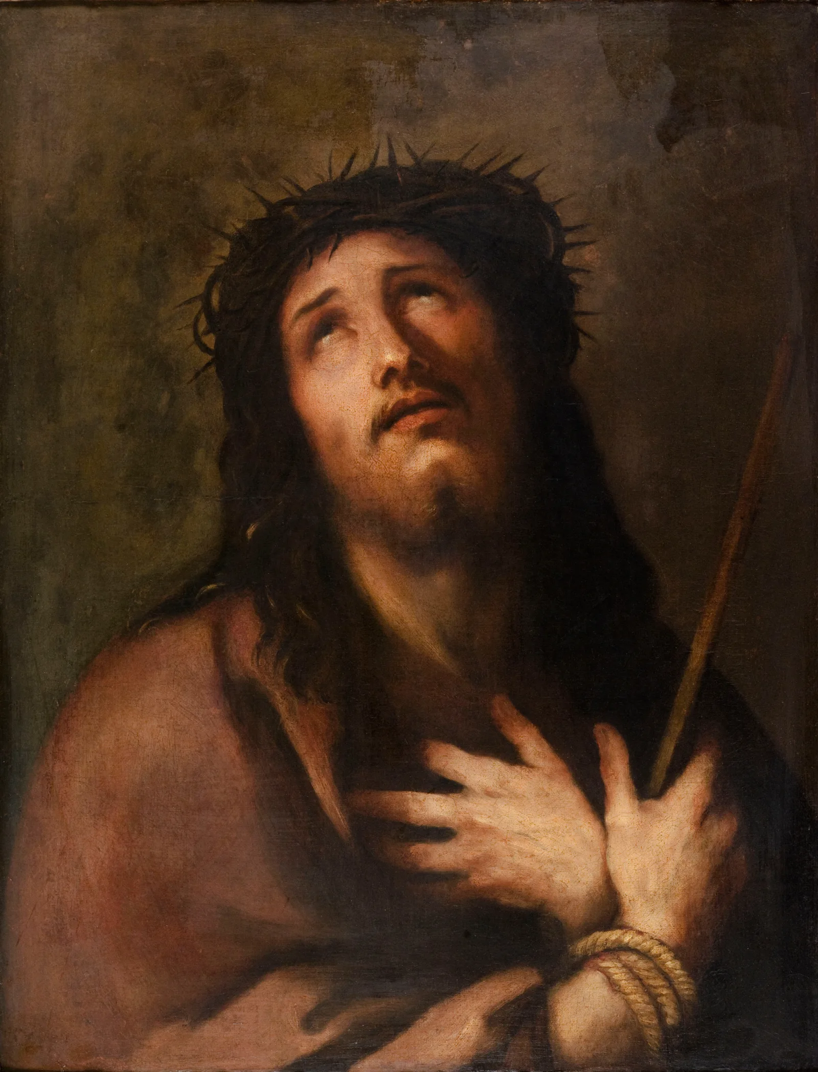 Ecce Homo 49 Wall Art by Luca Giordano - Canvas Print